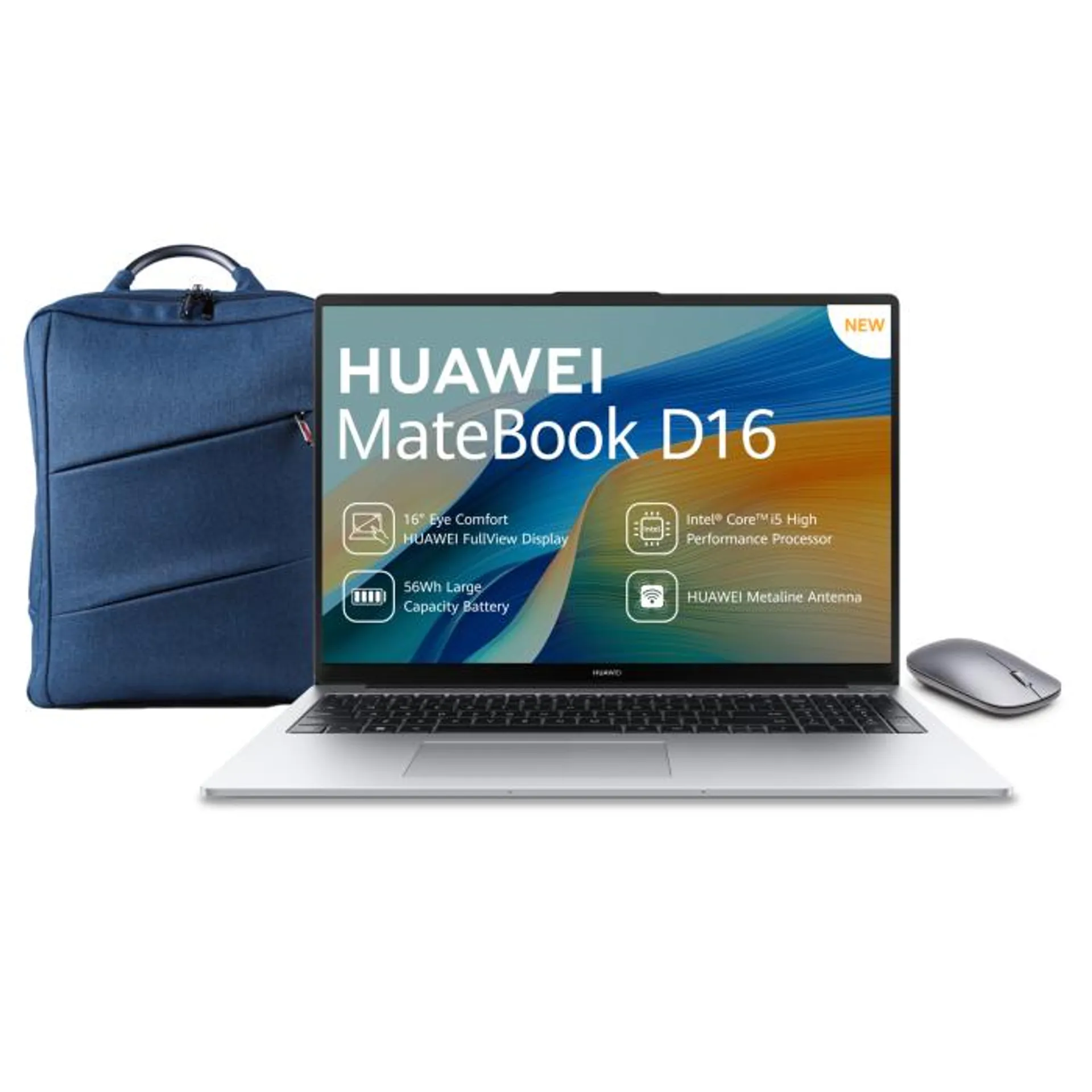 Huawei Matebook D16 Intel® Core™ i5 13420H 16GB RAM and 1TB SSD Laptop