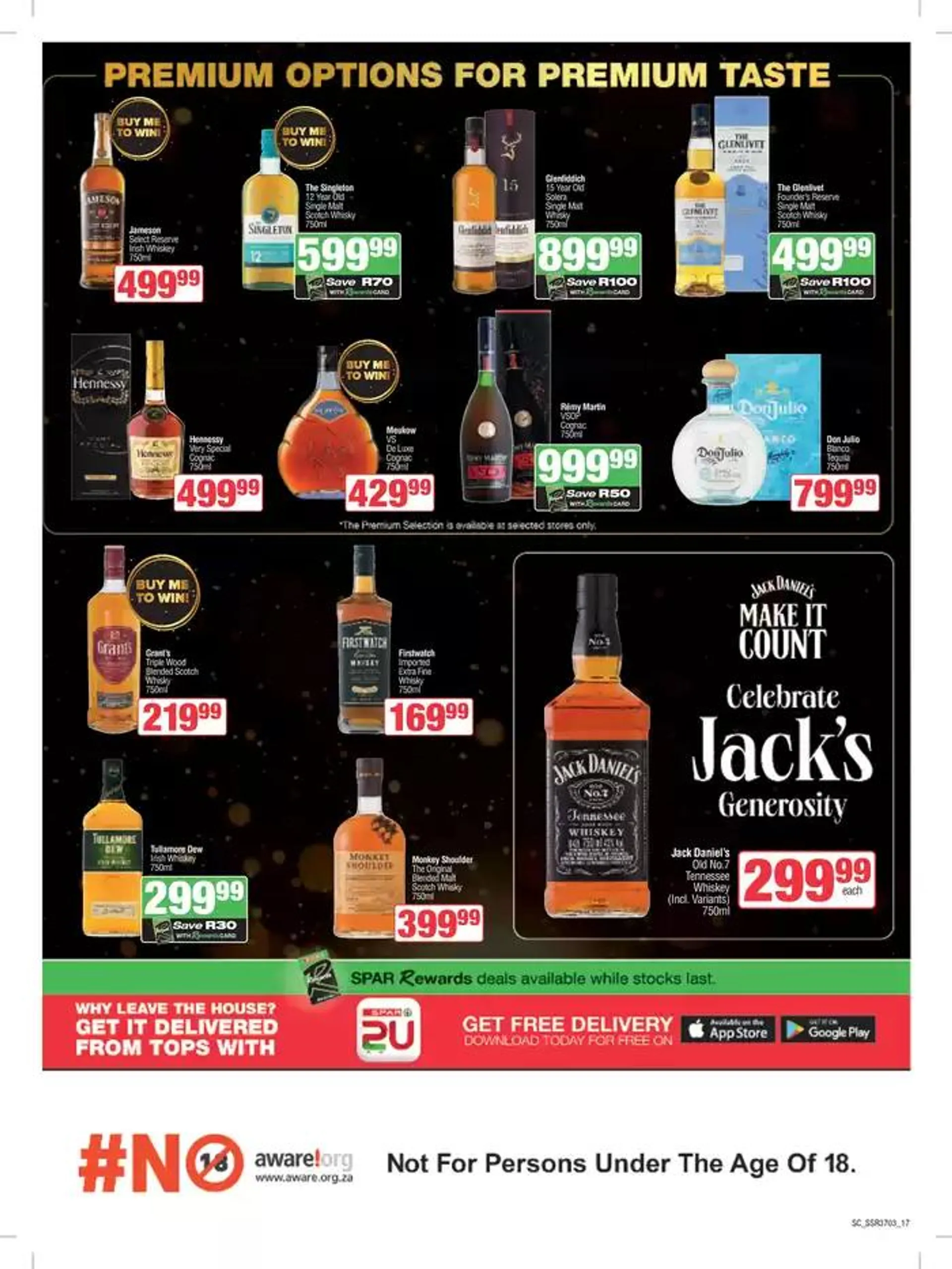 Specials Spar from 23 September to 6 October 2024 - Catalogue Page 17