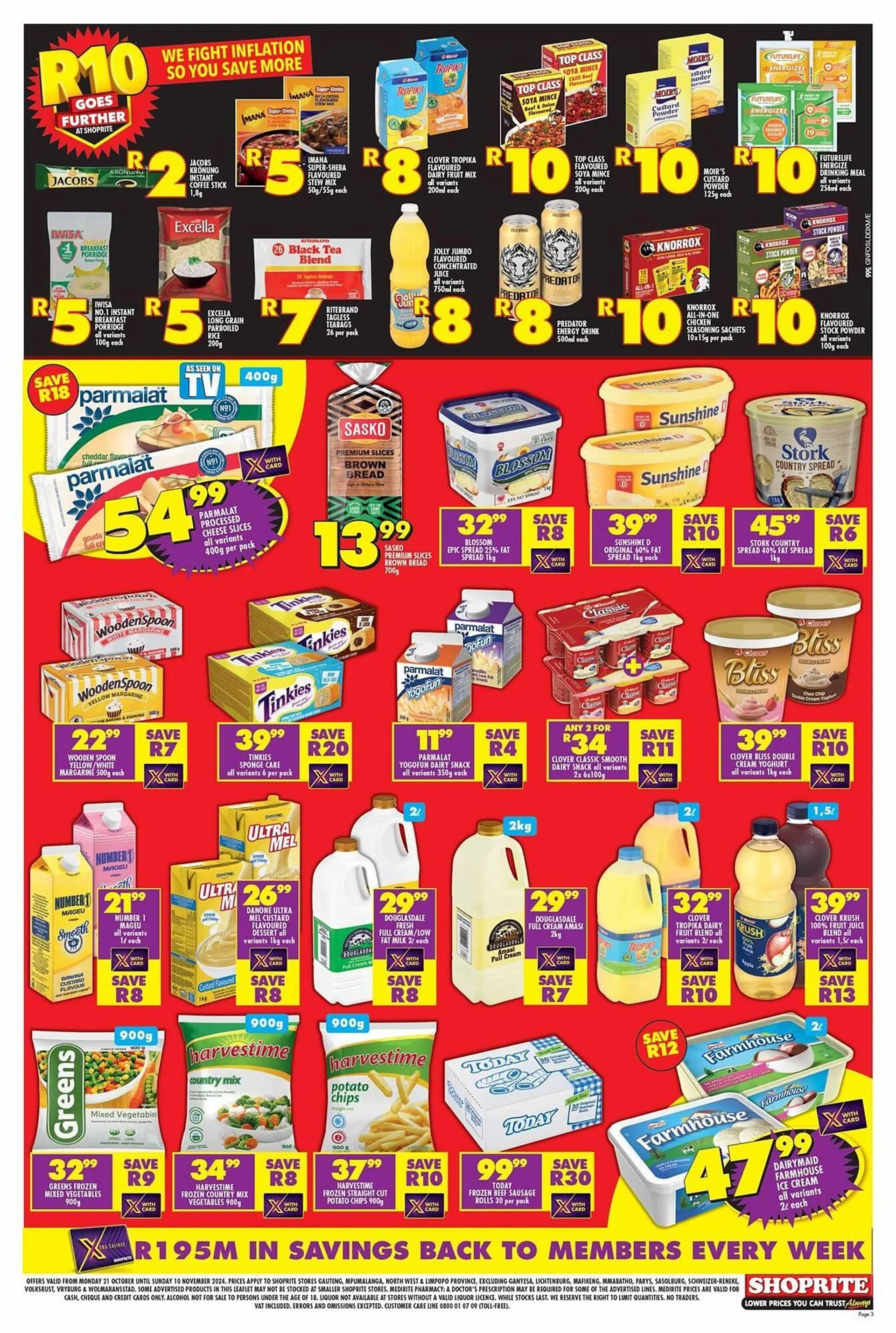 Shoprite catalogue from 28 October to 10 November 2024 - Catalogue Page 3