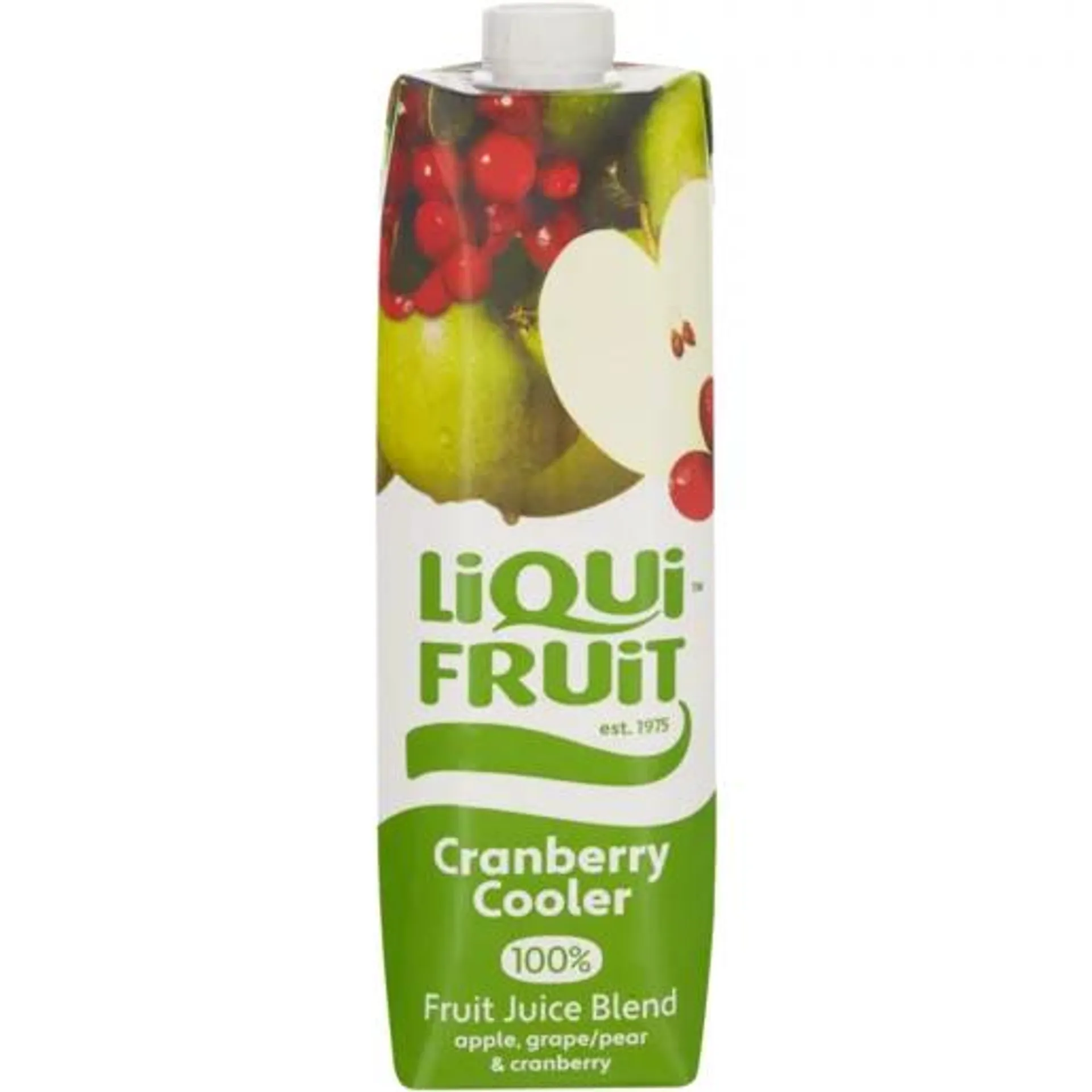 Liqui Fruit Cranberry Cooler 100% Fruit Juice Blend 1L