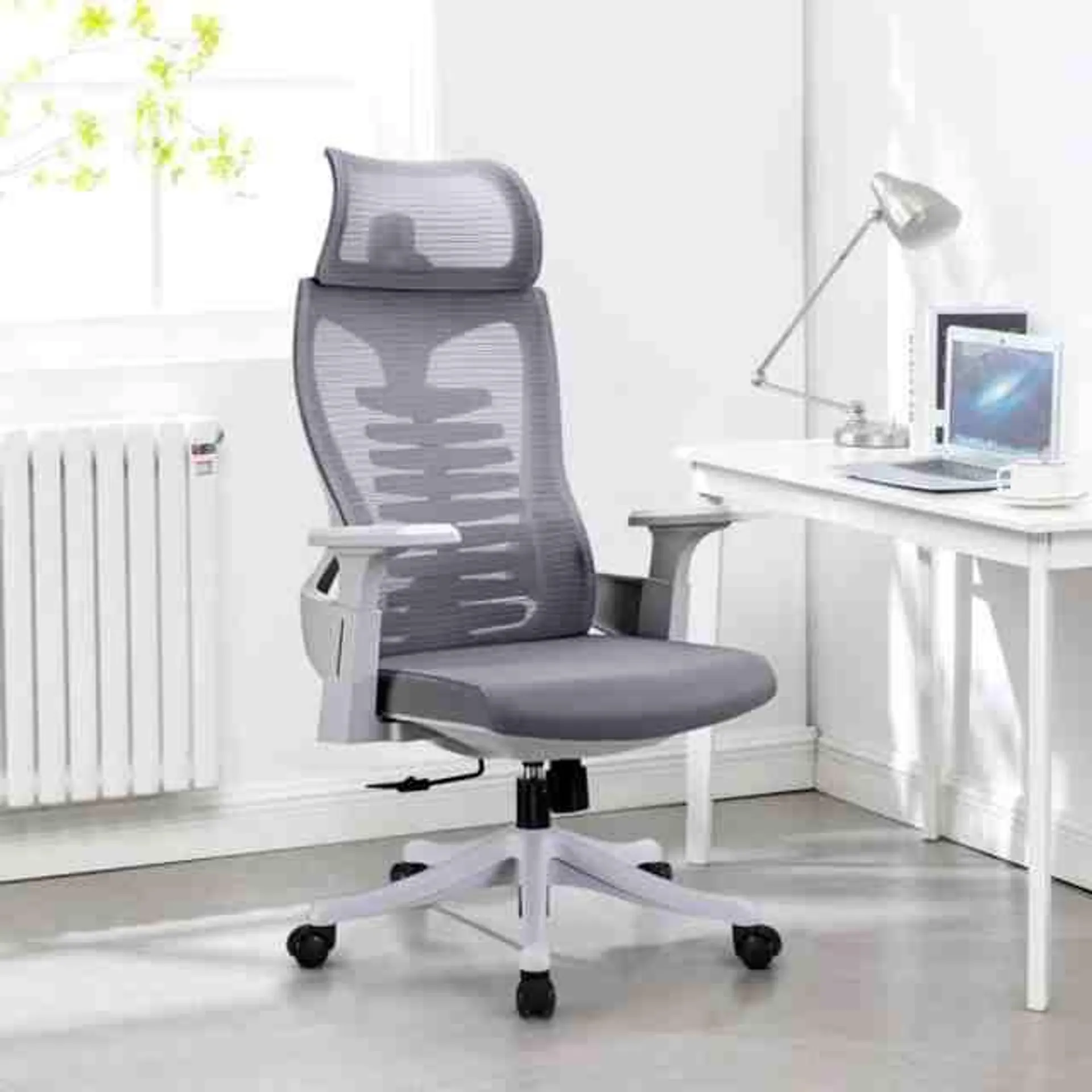 CozyCraft -Ergo Mesh Office Chair (Grey)