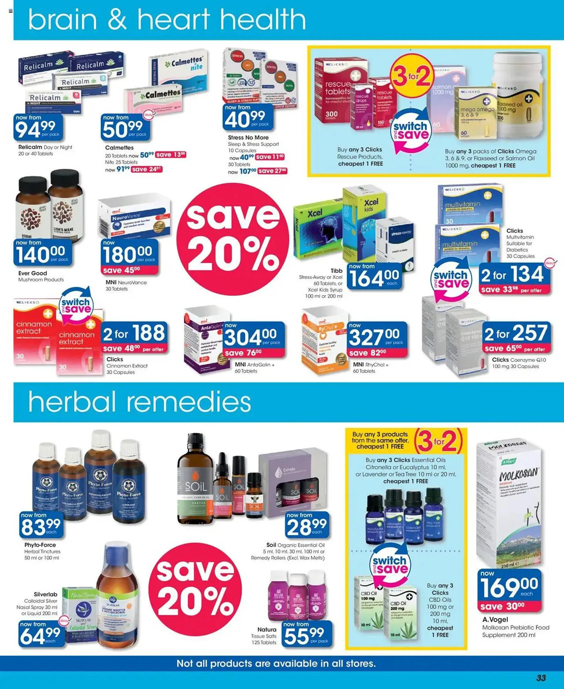 Clicks catalogue from 28 November to 11 December 2024 - Catalogue Page 33