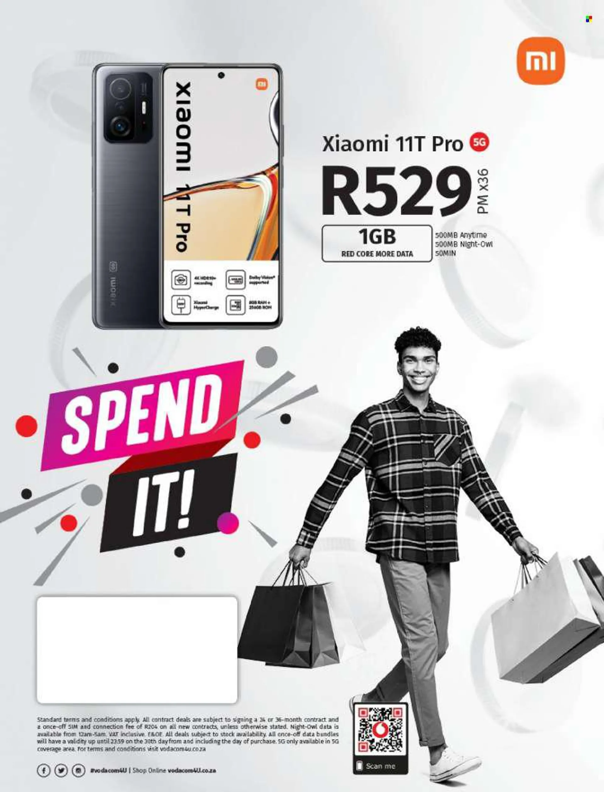 Vodacom catalogue  - 07/07/2022 - 04/08/2022 - Sales products - Xiaomi. Page 32.