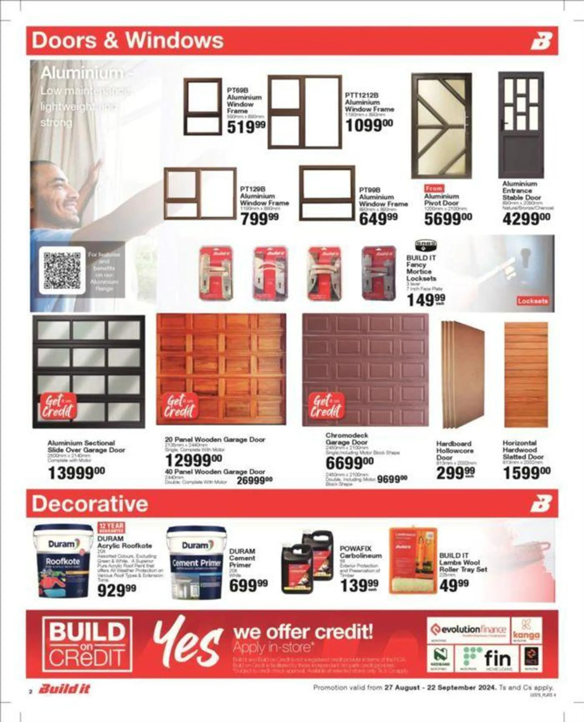 Build It Specials from 28 August to 22 September 2024 - Catalogue Page 2