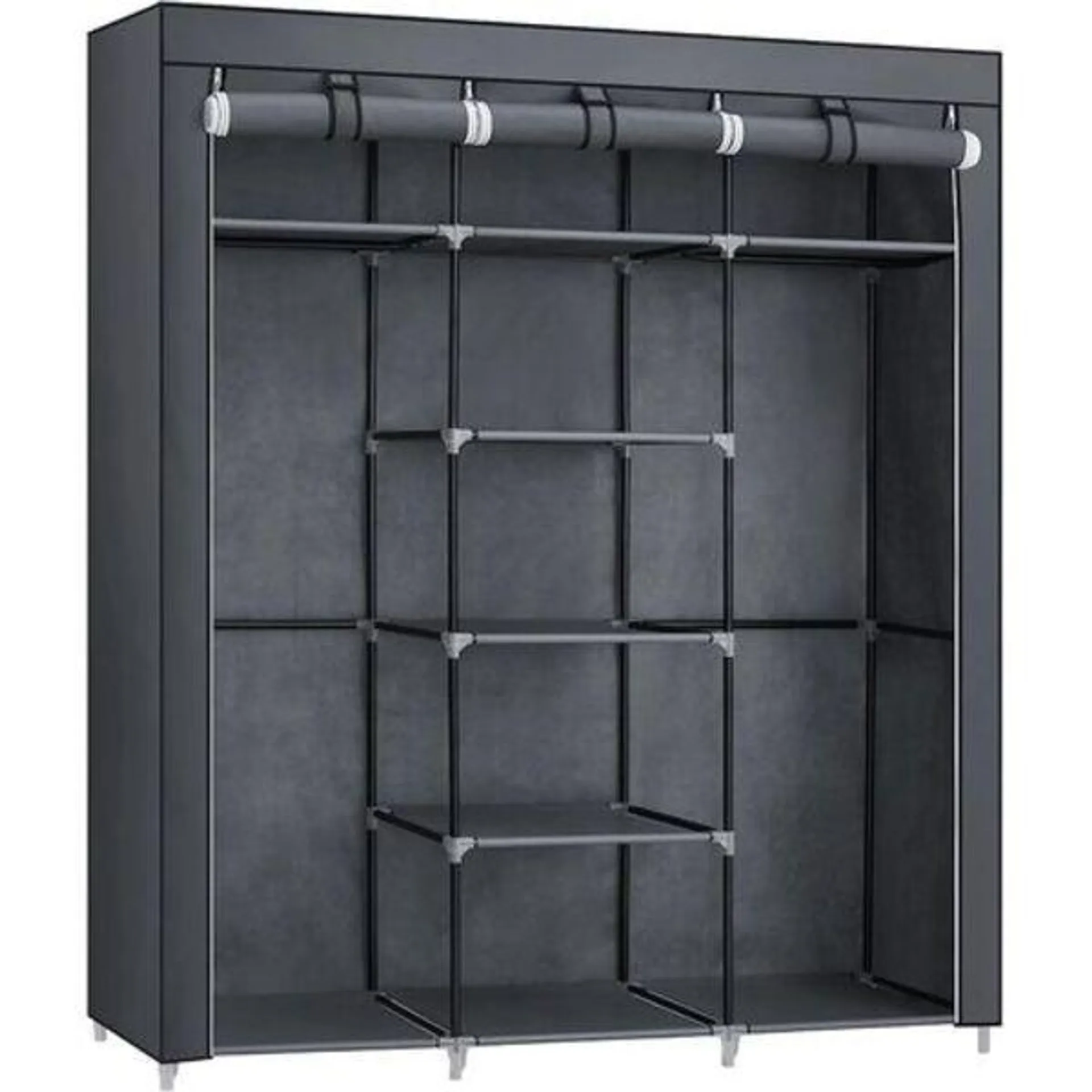 WARDROBE BEDROOM FURNITURE CUPBOARD CLOTHES STORAGE ORGANISER