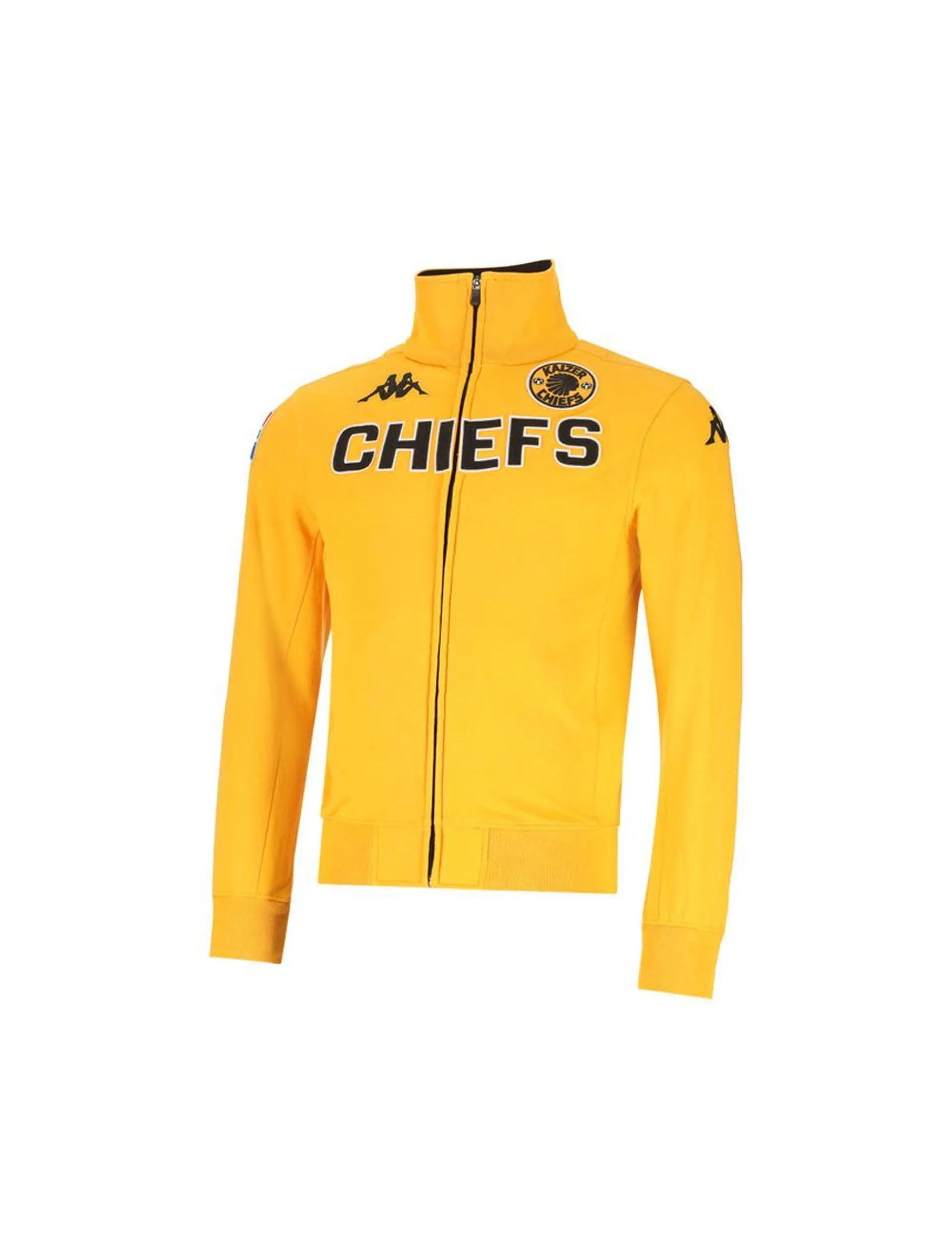 Kappa Kaizer Chiefs Eroi Fleece Jacket Yellow