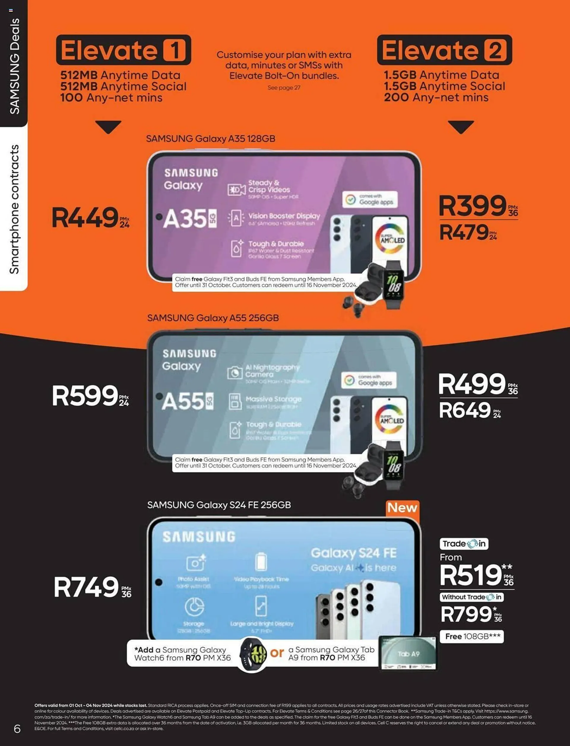 Cell C catalogue from 1 October to 4 November 2024 - Catalogue Page 6