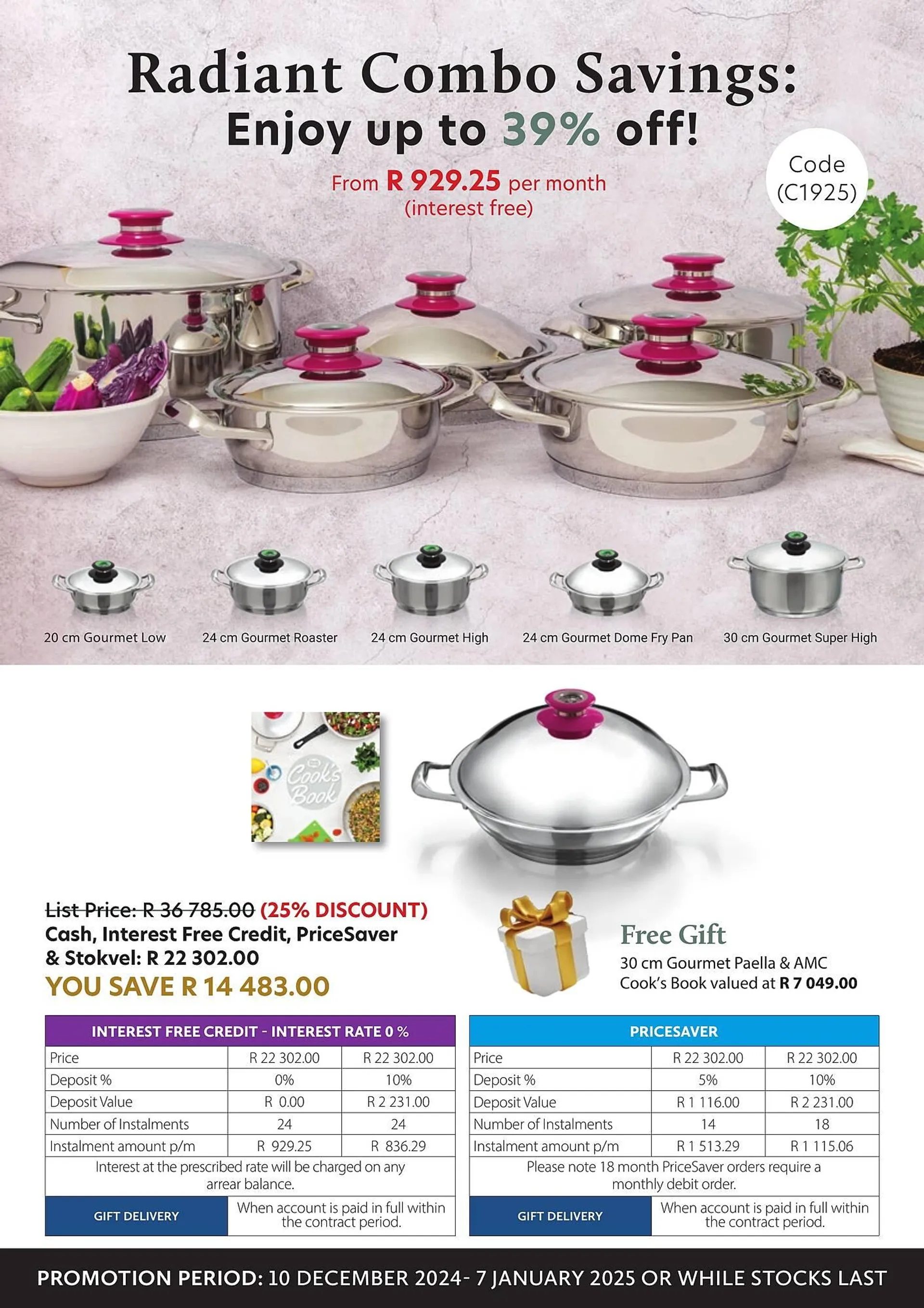 AMC Cookware catalogue from 10 December to 7 January 2025 - Catalogue Page 4