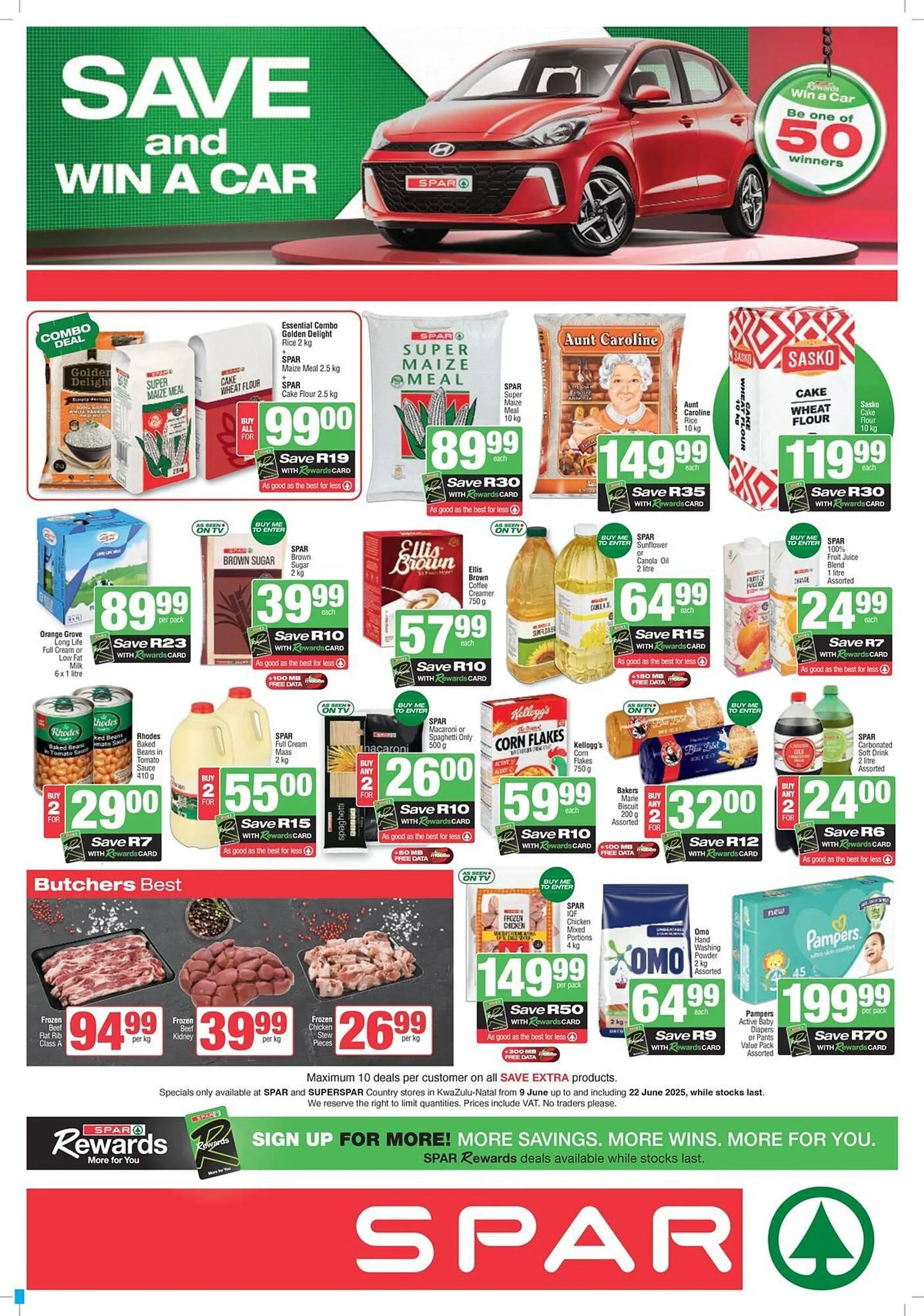 Spar catalogue from 9 June to 23 June 2025 - Catalogue Page 1