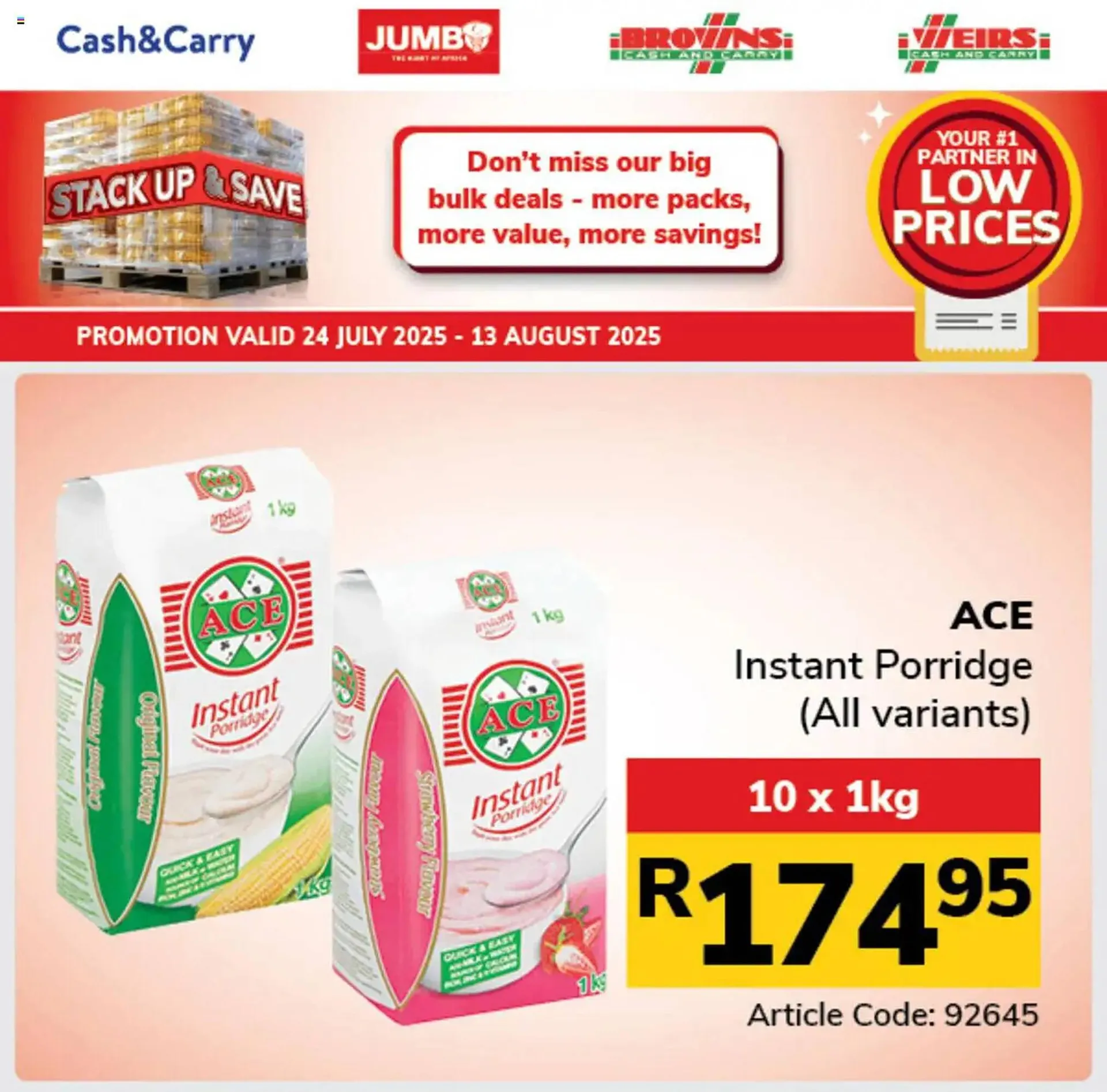 Jumbo catalogue from 24 July to 13 August 2025 - Catalogue Page 1