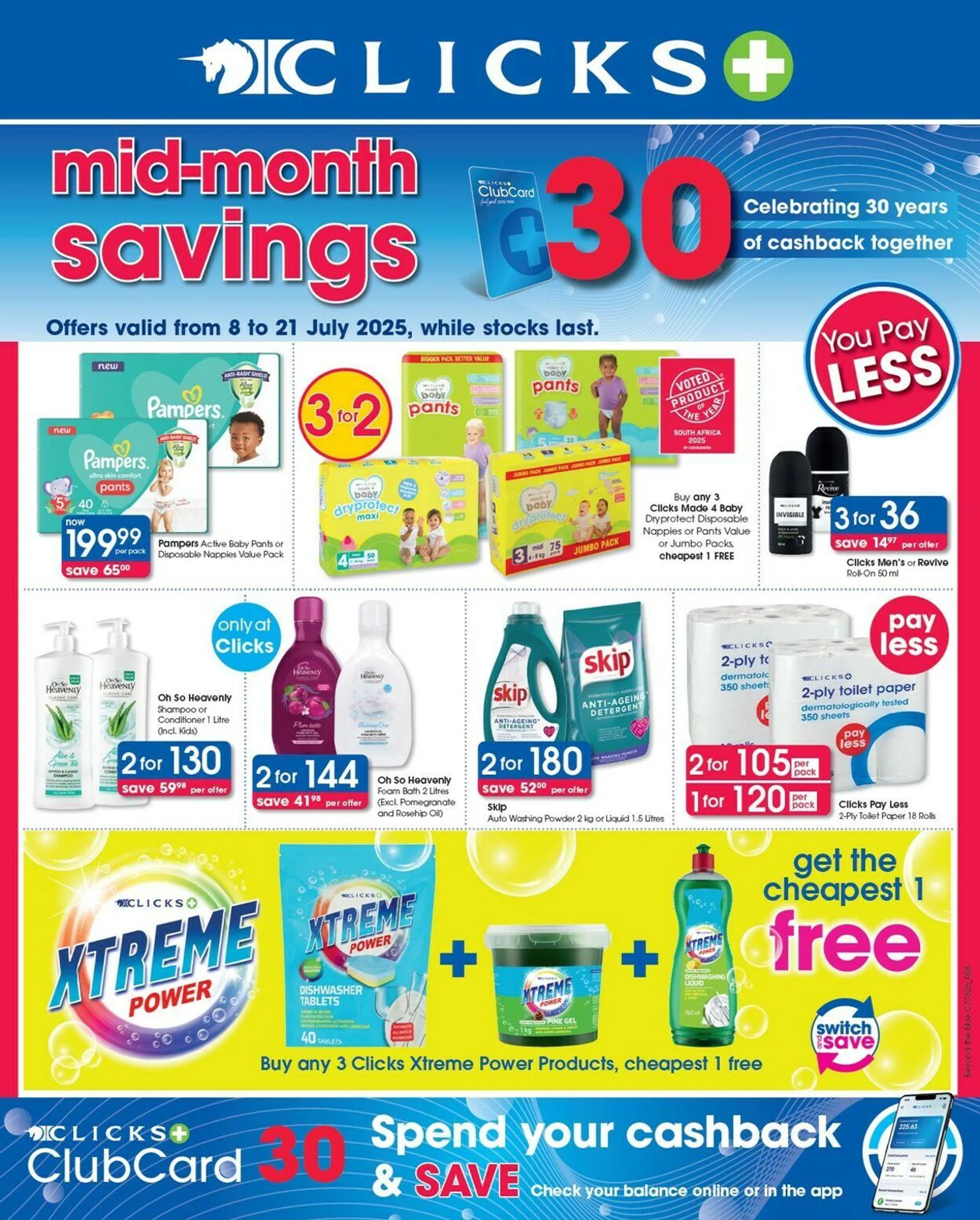 Clicks Current catalogue - 1