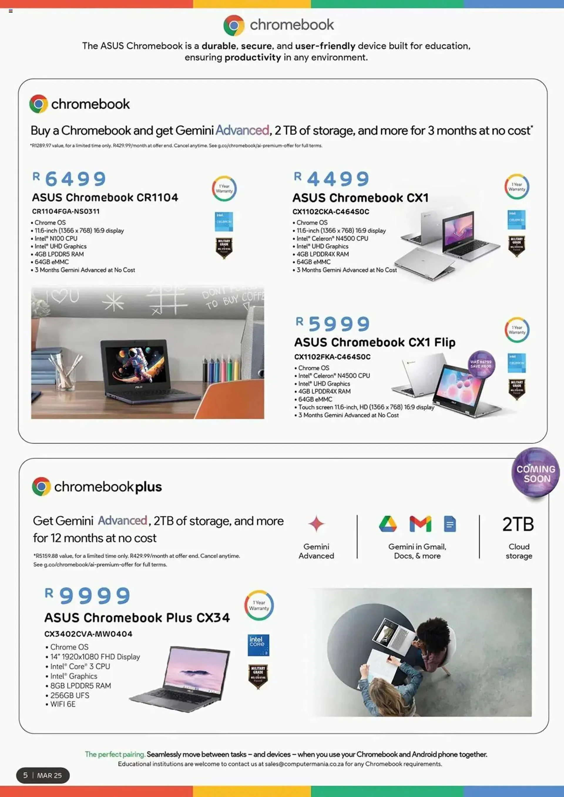 Computer Mania catalogue from 1 March to 31 March 2025 - Catalogue Page 1