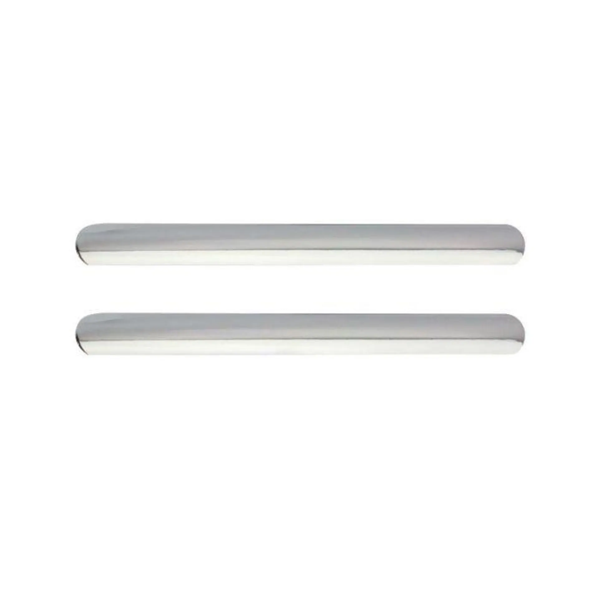 Autogear Chrome Bumper Guard Set