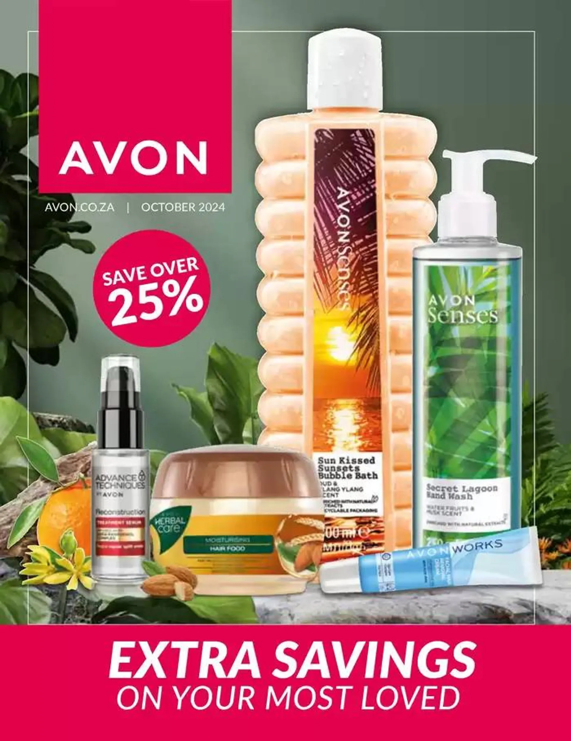 AVON Extra Savings Sale catalogue from 8 October to 31 October 2024 - Catalogue Page 1