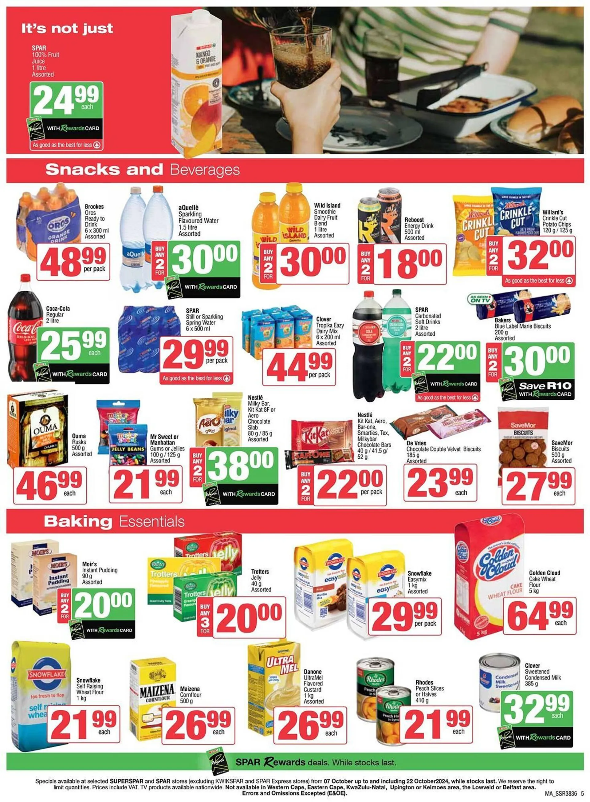 Spar catalogue from 7 October to 22 October 2024 - Catalogue Page 5