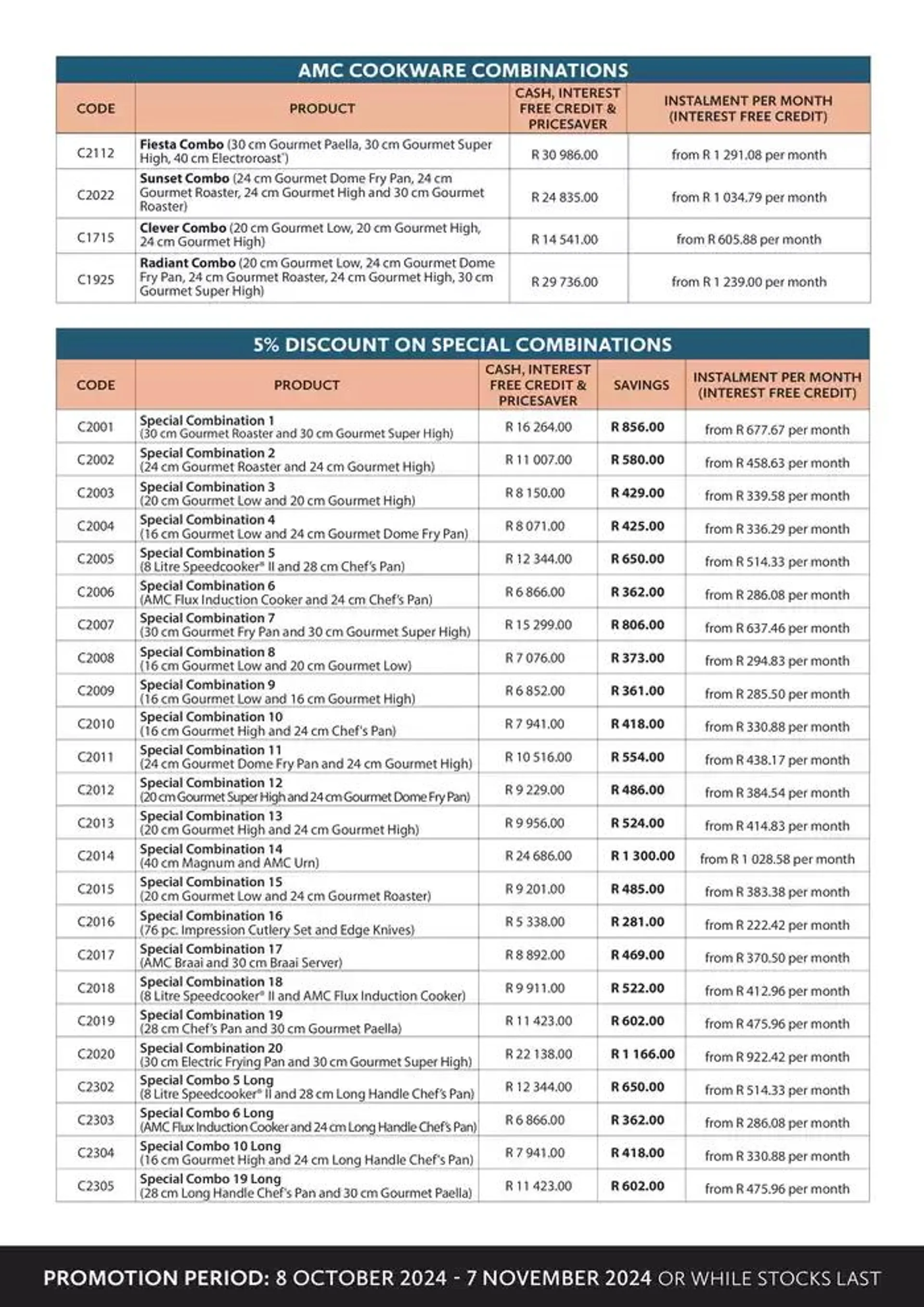 October 2024 Promotion from 9 October to 7 November 2024 - Catalogue Page 8