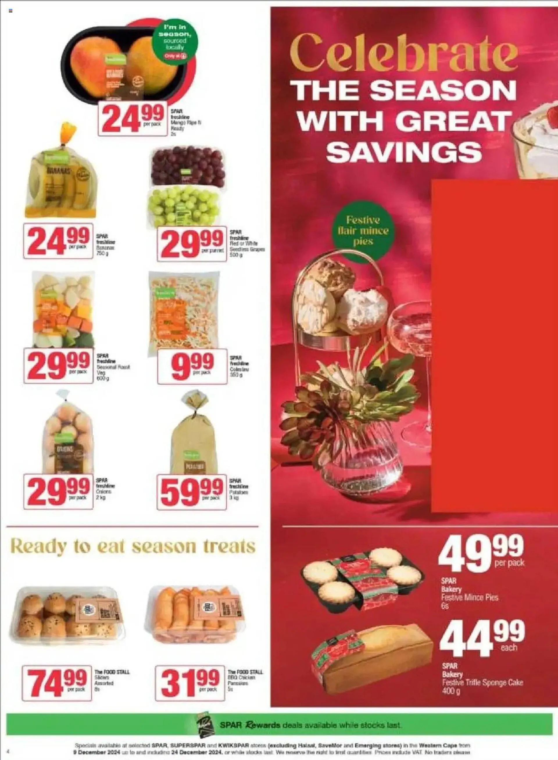 Spar catalogue from 9 December to 24 December 2024 - Catalogue Page 4