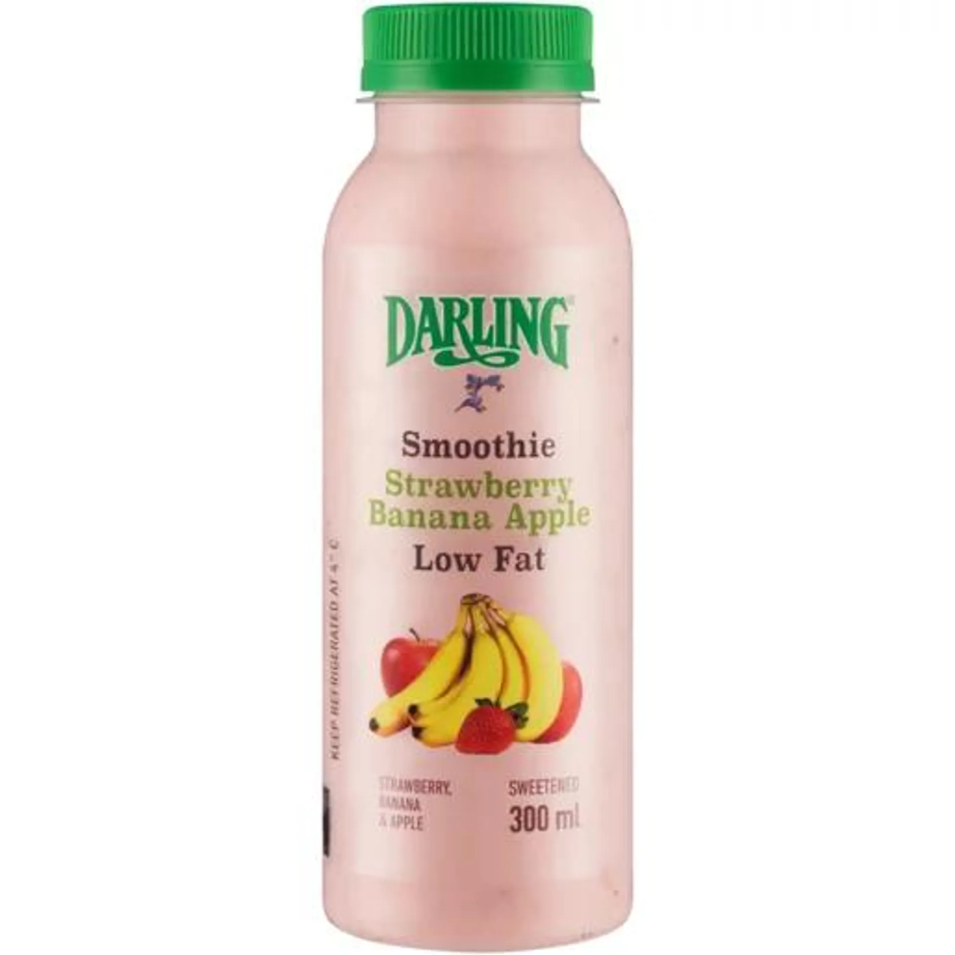 Darling Strawberry, Banana & Apple Low Fat Smoothie 300ml