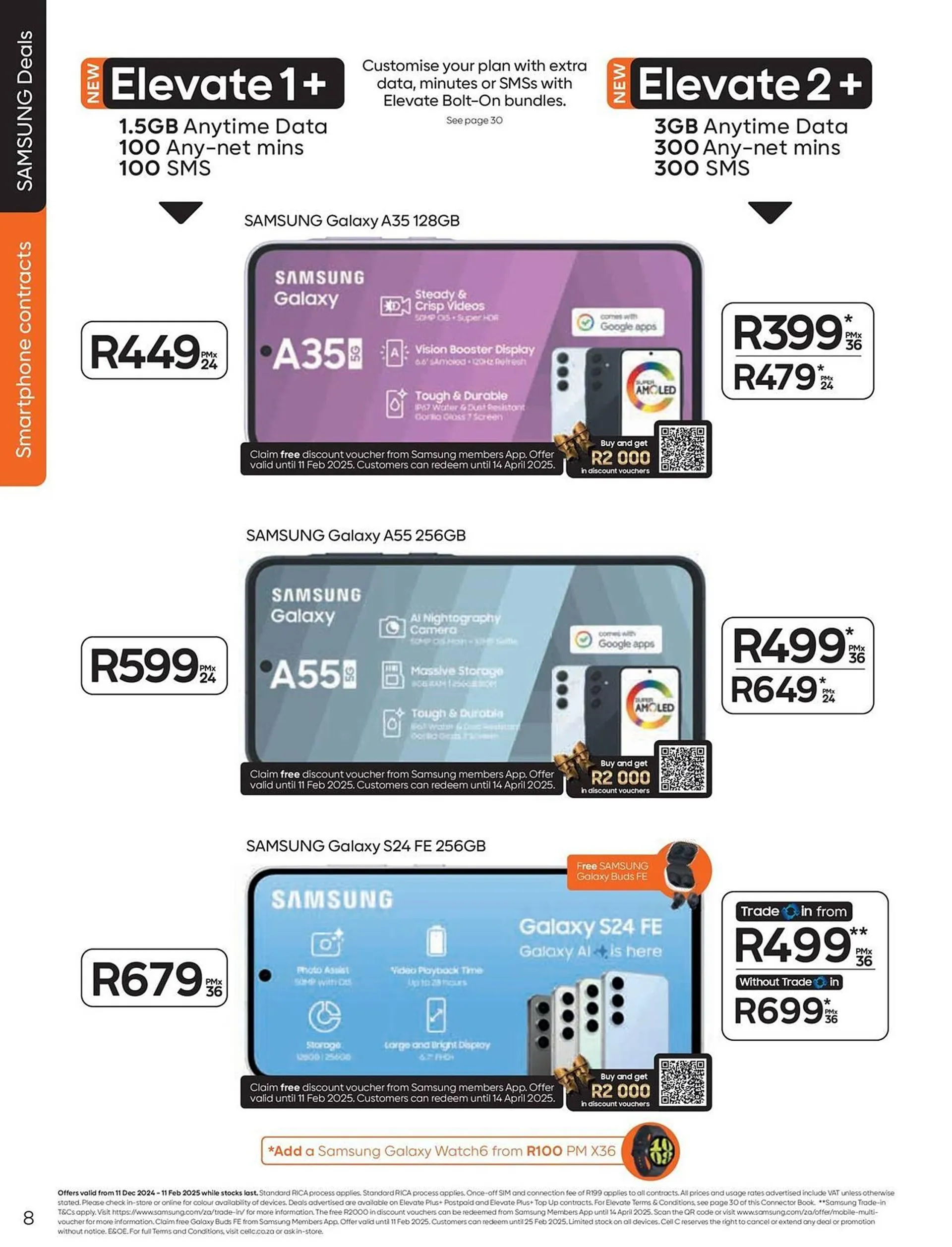 Cell C catalogue from 12 December to 11 February 2025 - Catalogue Page 8