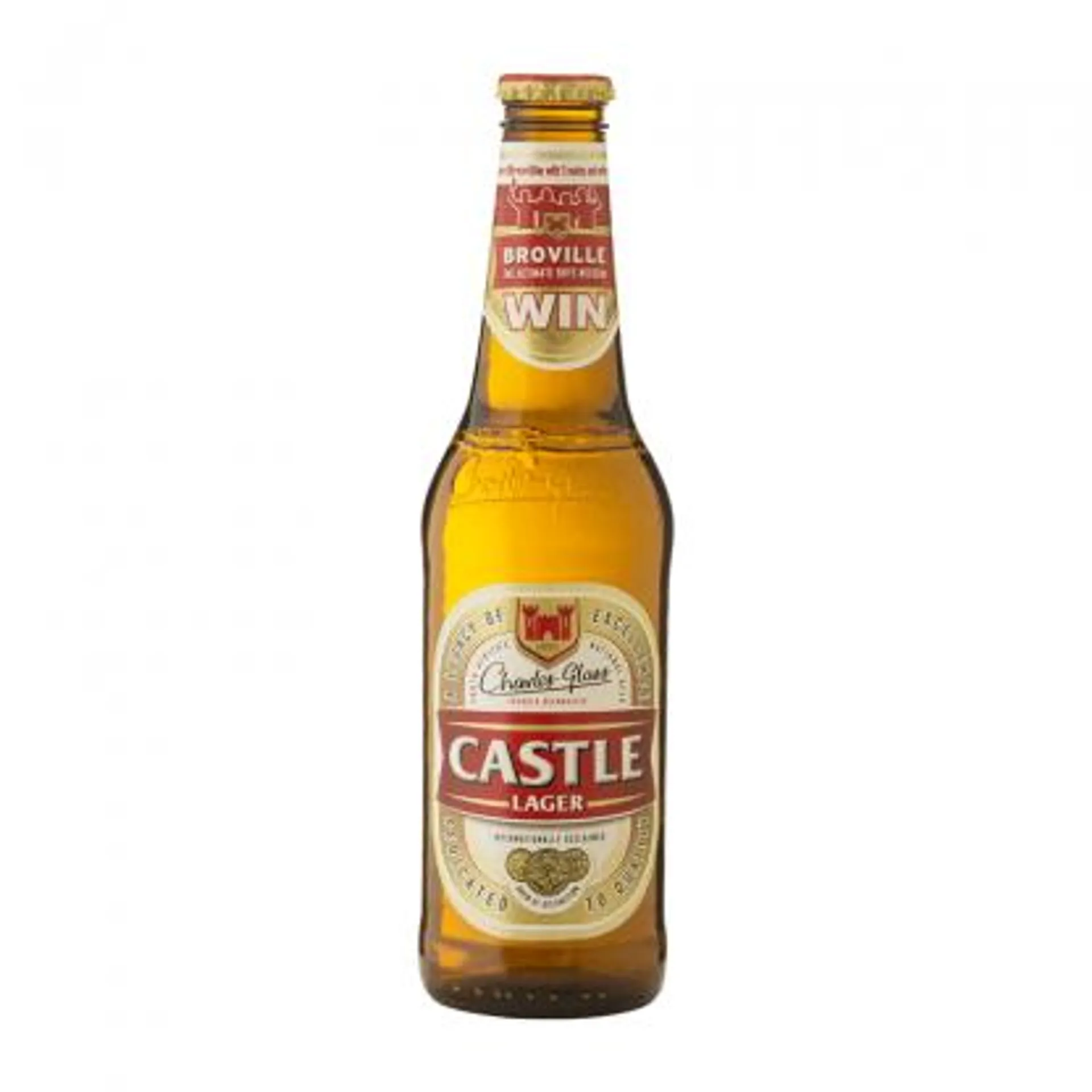 Castle Lager Non-Returnable Bottle (24x340ML)