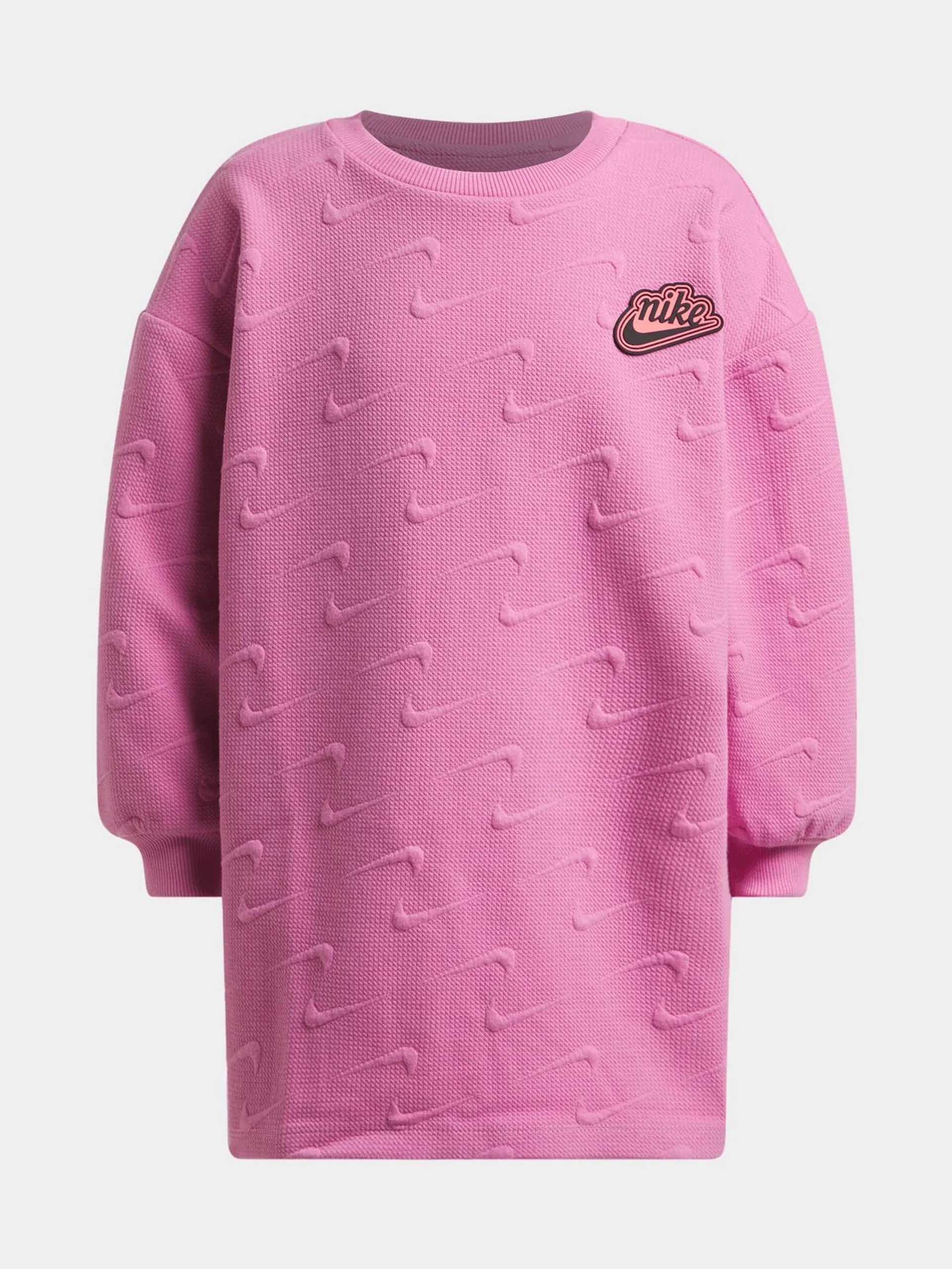 Nike Girls Kids New Impressions Icon Pink Dress
