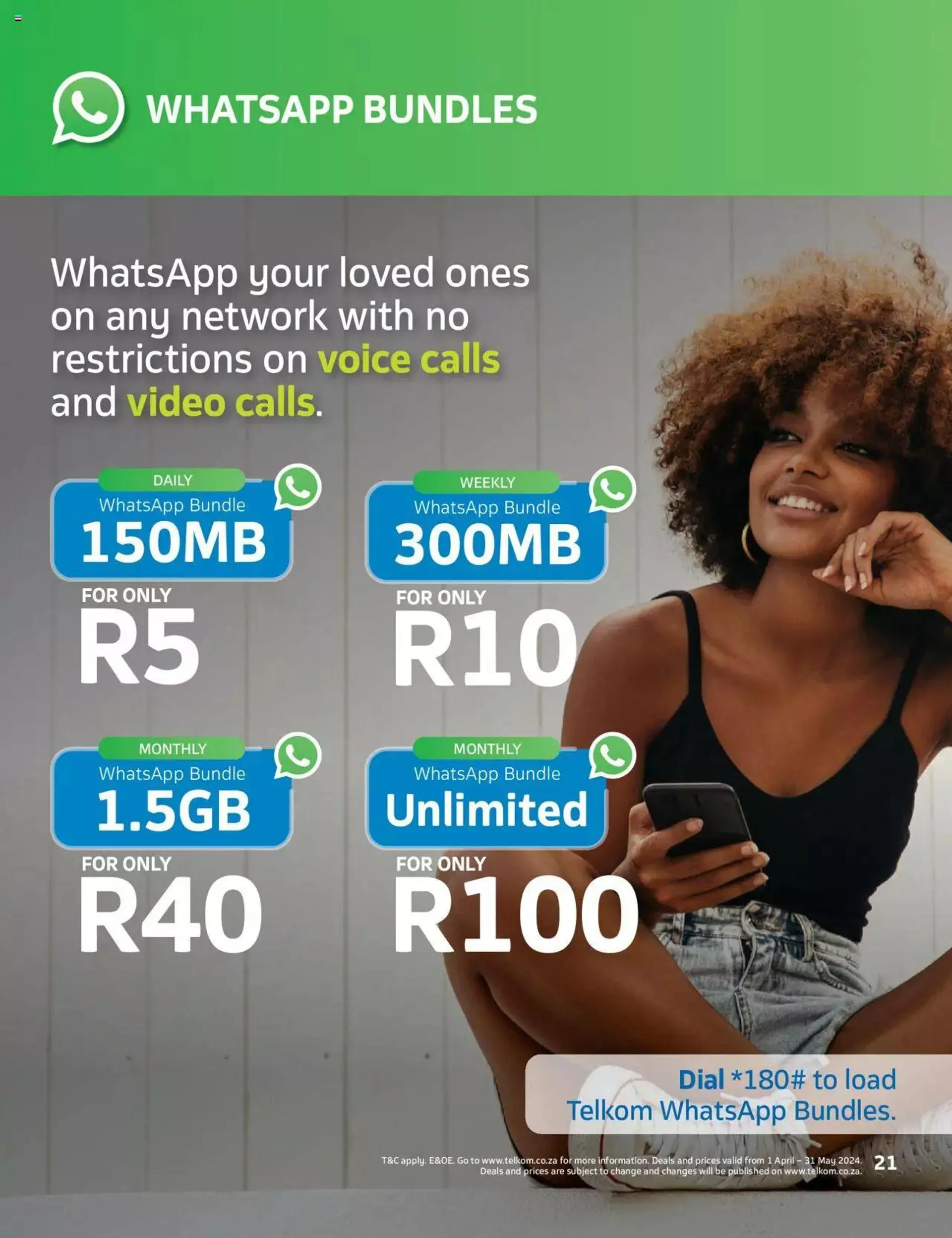 Telkom Deals from 1 April to 31 May 2024 - Catalogue Page 21