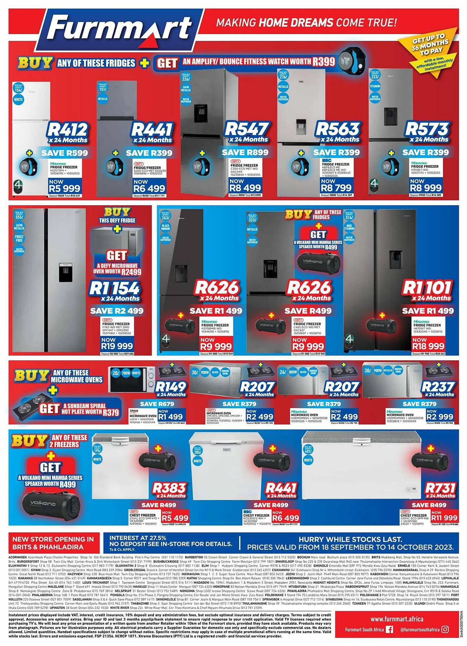 Furnmart catalogue from 18 September to 14 October 2023 - Catalogue Page 8