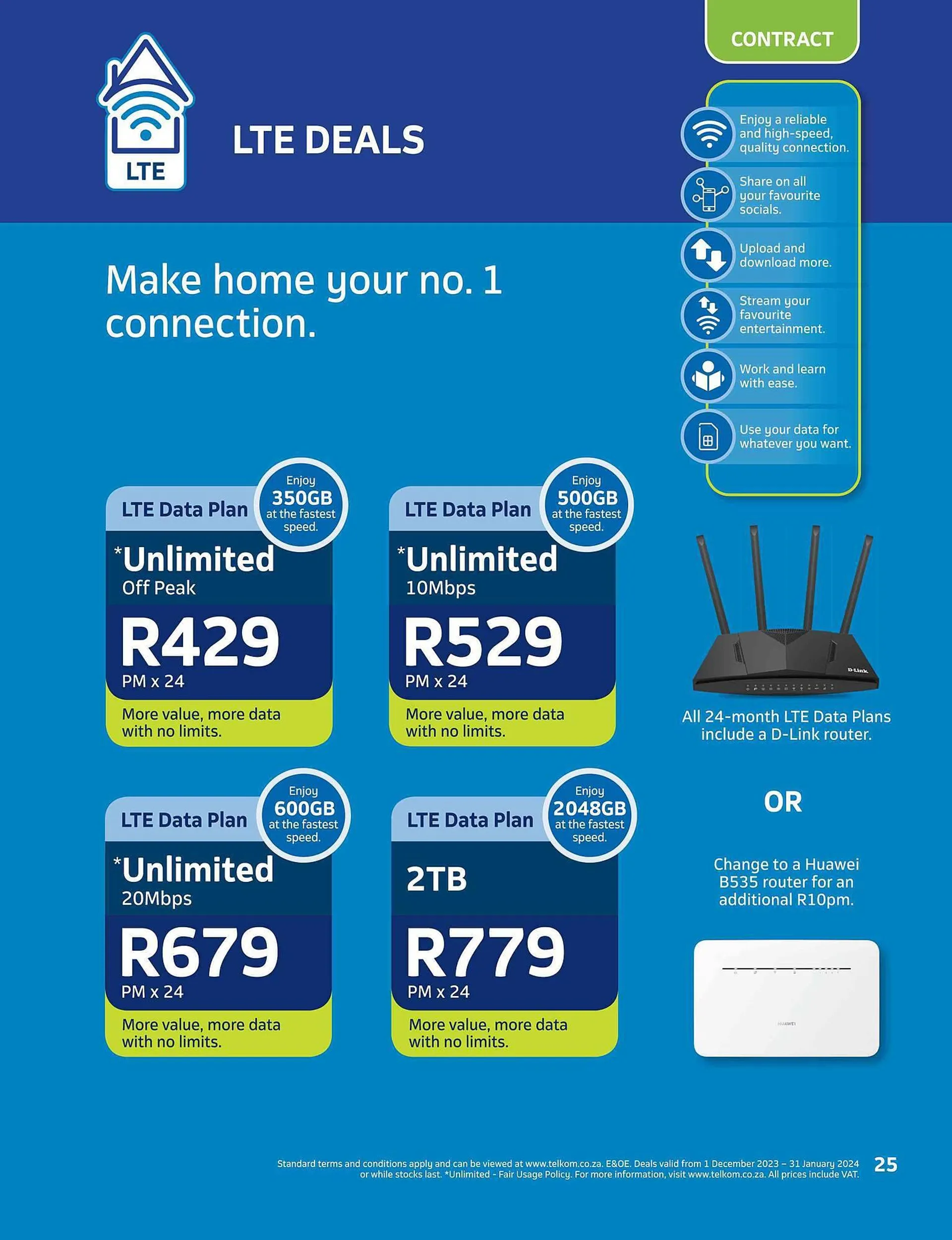 Telkom catalogue from 1 December to 31 January 2024 - Catalogue Page 25