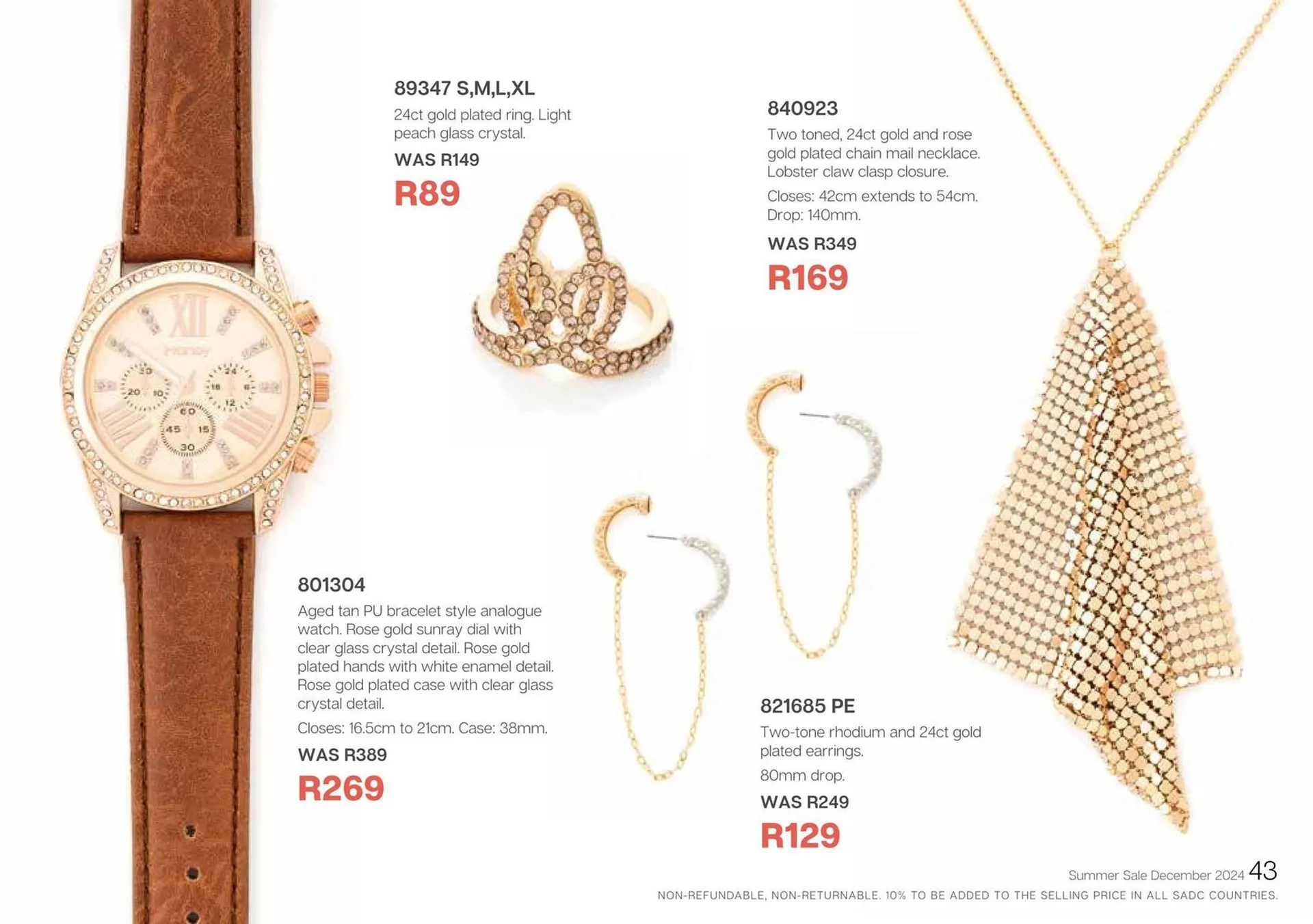 Honey Fashion Accessories catalogue from 19 December to 31 December 2024 - Catalogue Page 121