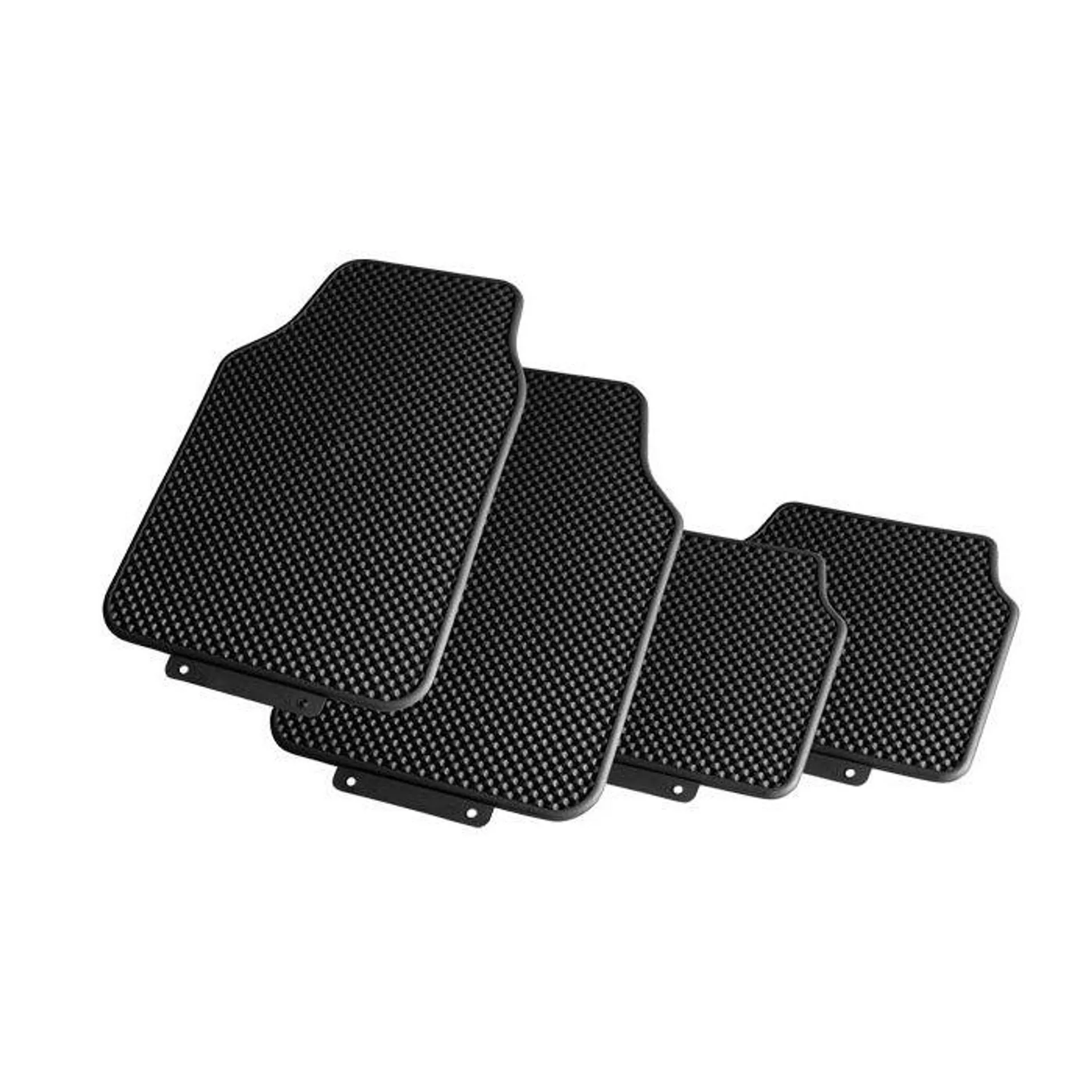 Autogear Pvc Car Mat Set 4 Piece- 68x45/45x38cm