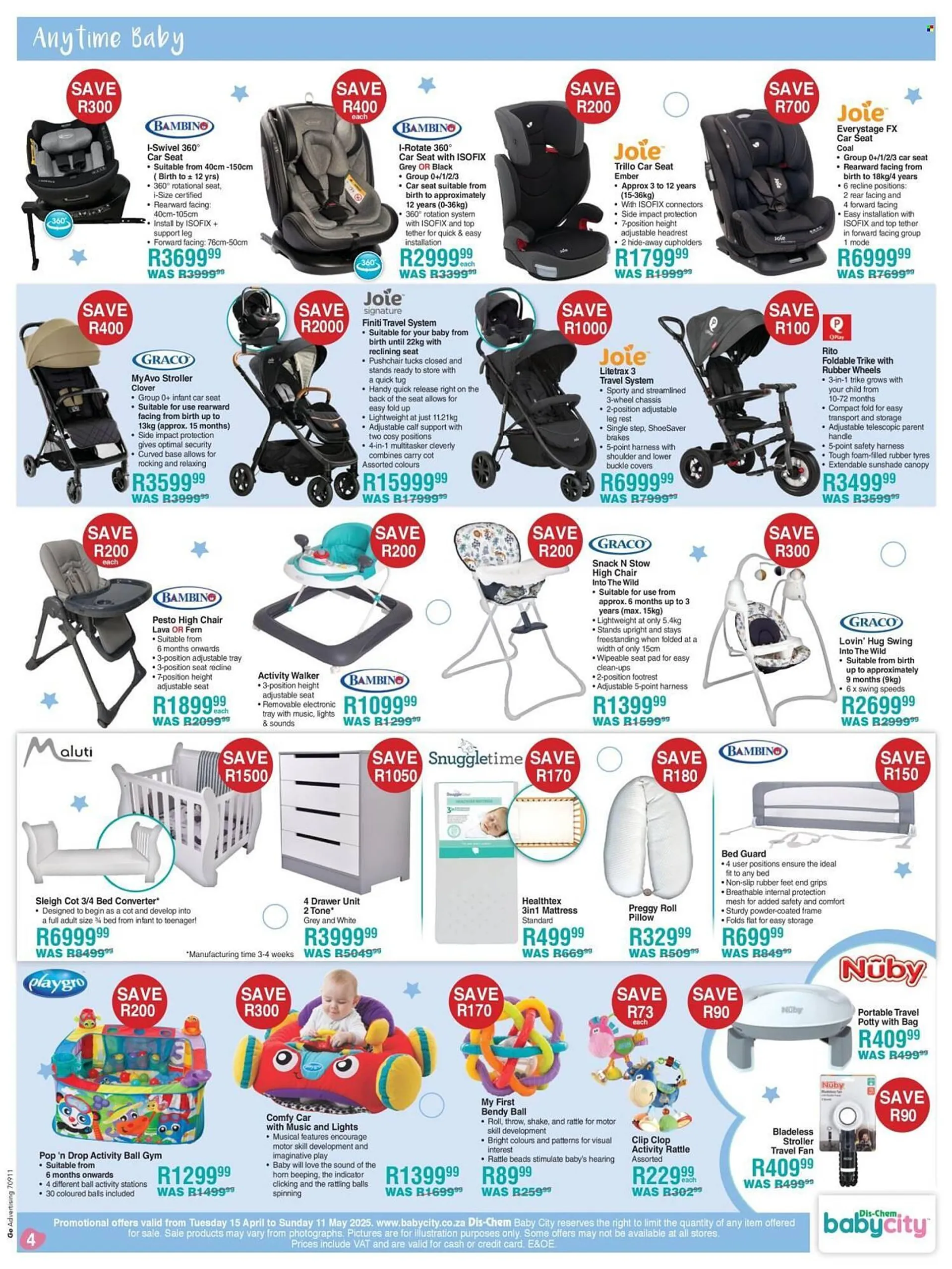 Baby City catalogue from 15 April to 11 May 2025 - Catalogue Page 2