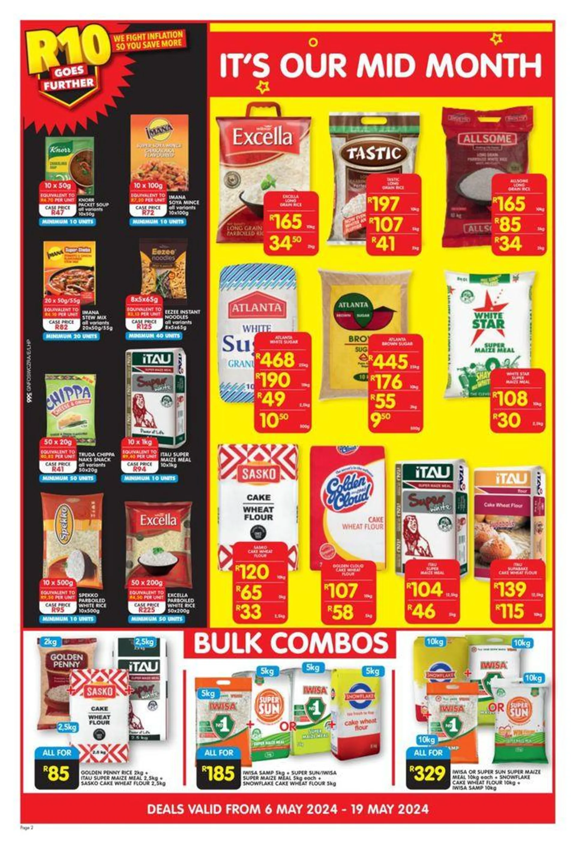 Shoprite weekly specials from 7 May to 19 May 2024 - Catalogue Page 2