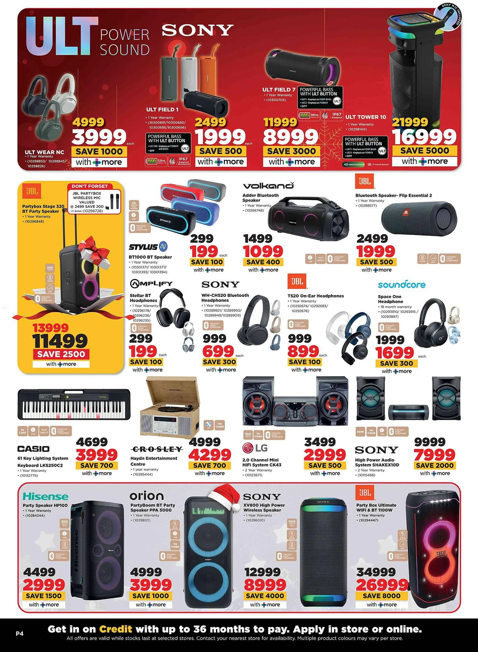 HiFi Corp catalogue from 9 December to 15 December 2024 - Catalogue Page 4