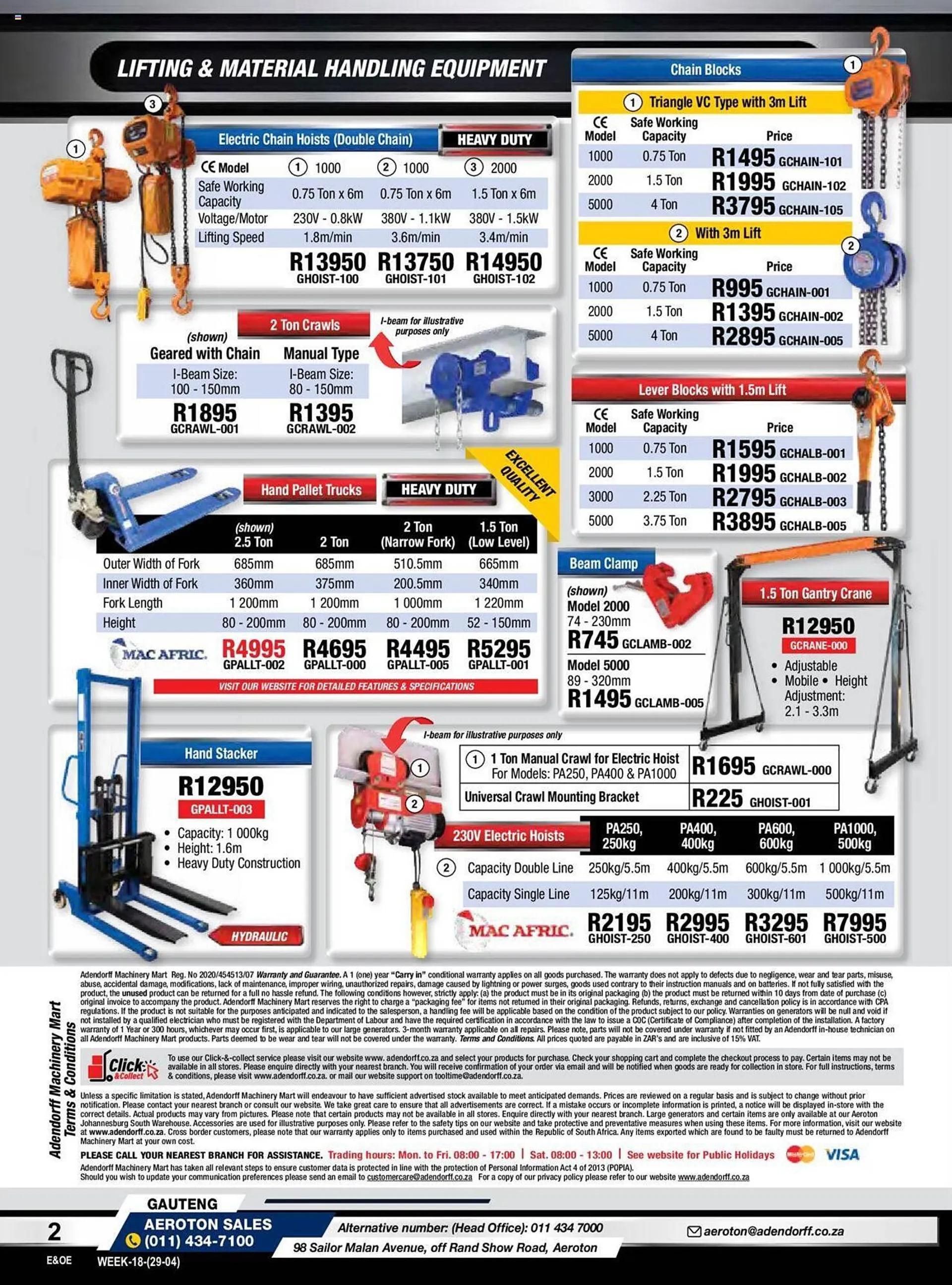 Adendorff Machinery Mart catalogue from 29 April to 30 June 2024 - Catalogue Page 2
