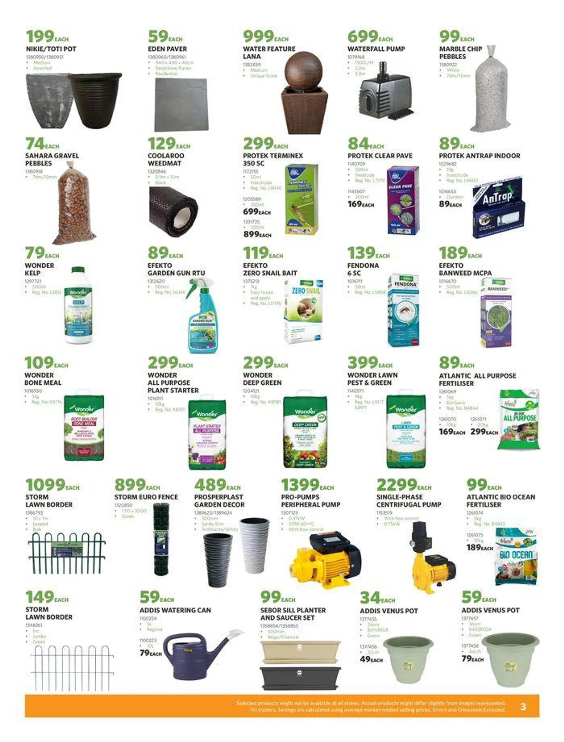 BUCO Garden Promotion from 17 September to 13 October 2024 - Catalogue Page 3