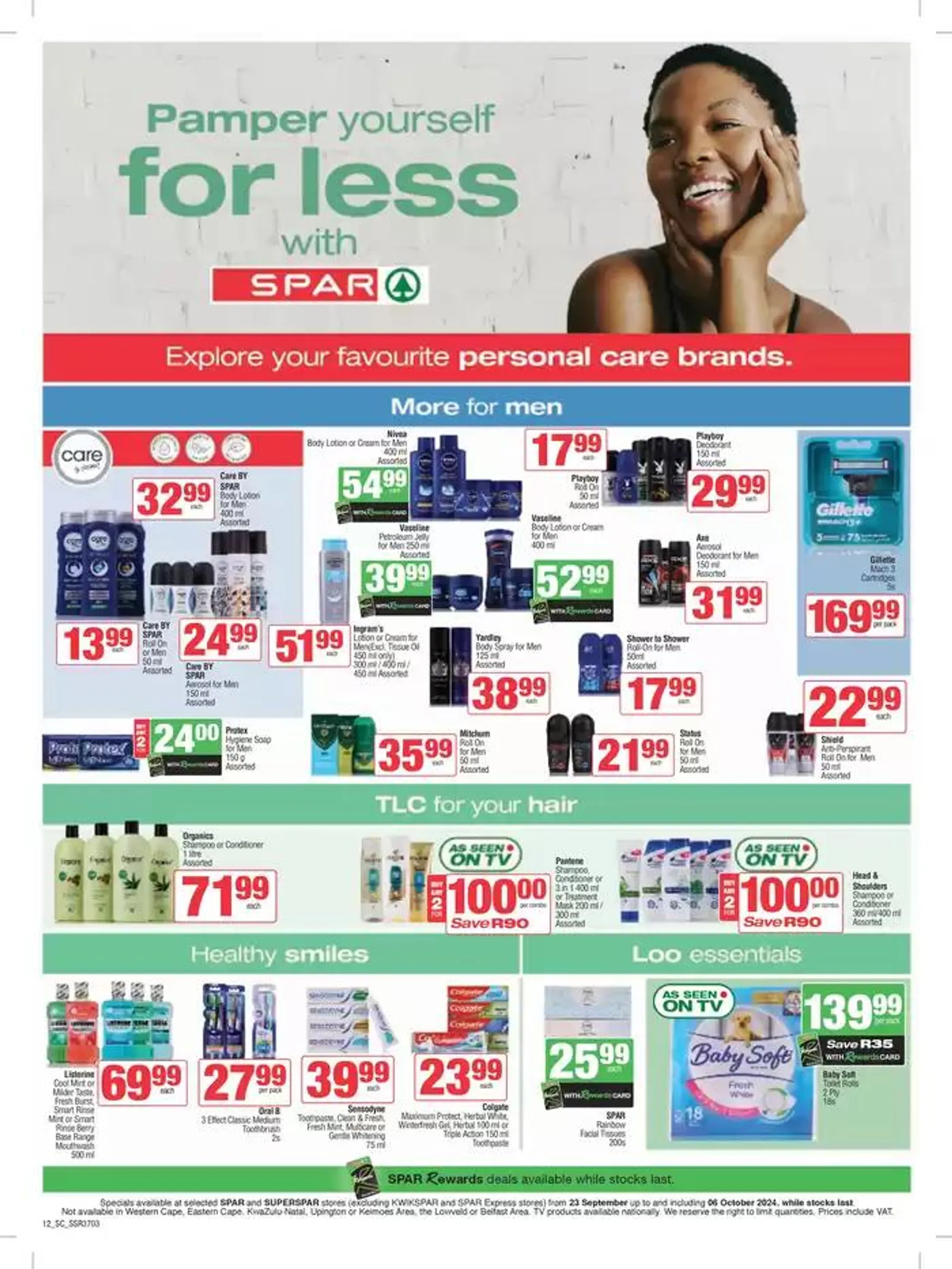 Specials Spar from 23 September to 6 October 2024 - Catalogue Page 12