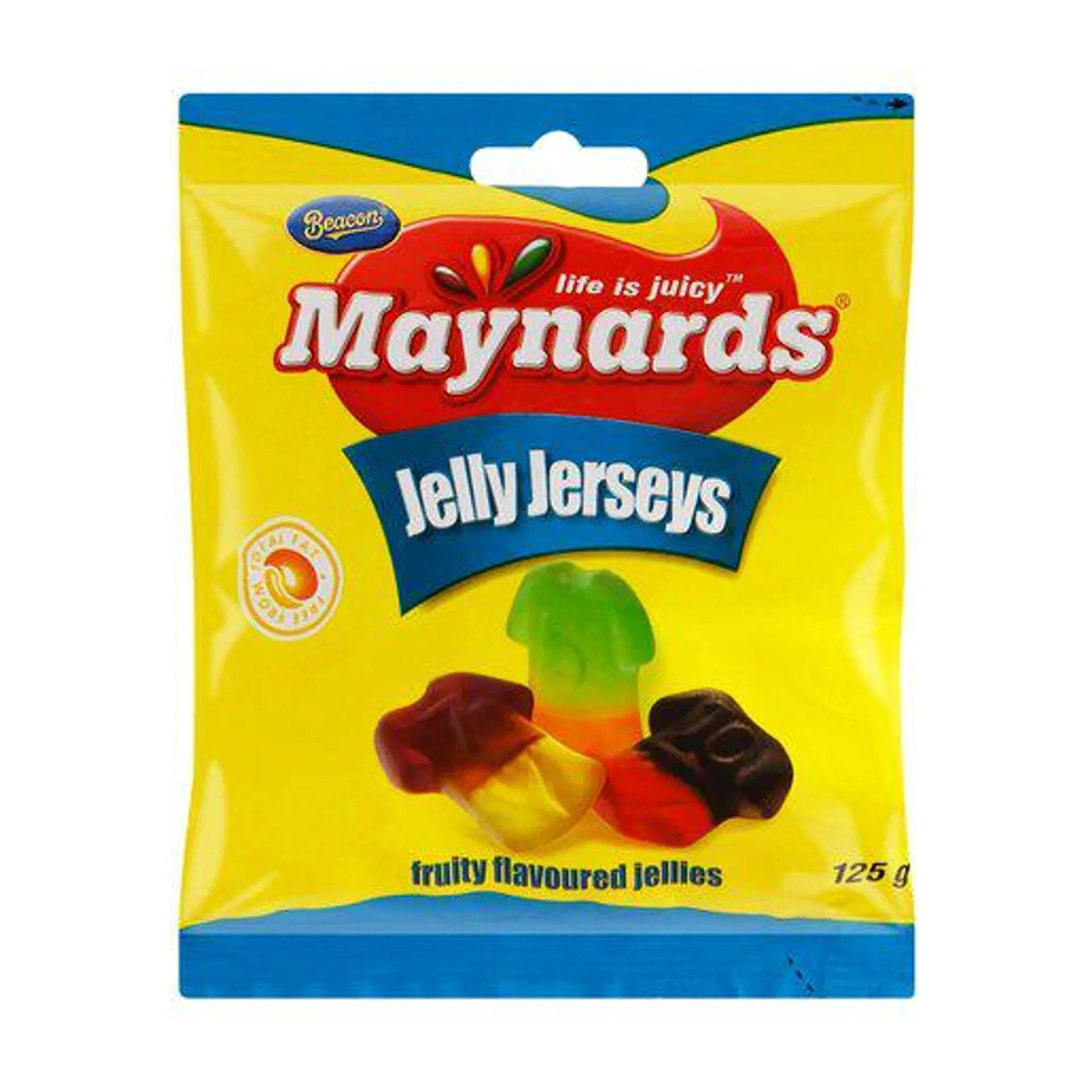 Maynards Fruity Flavour Jelly Jerseys 125g