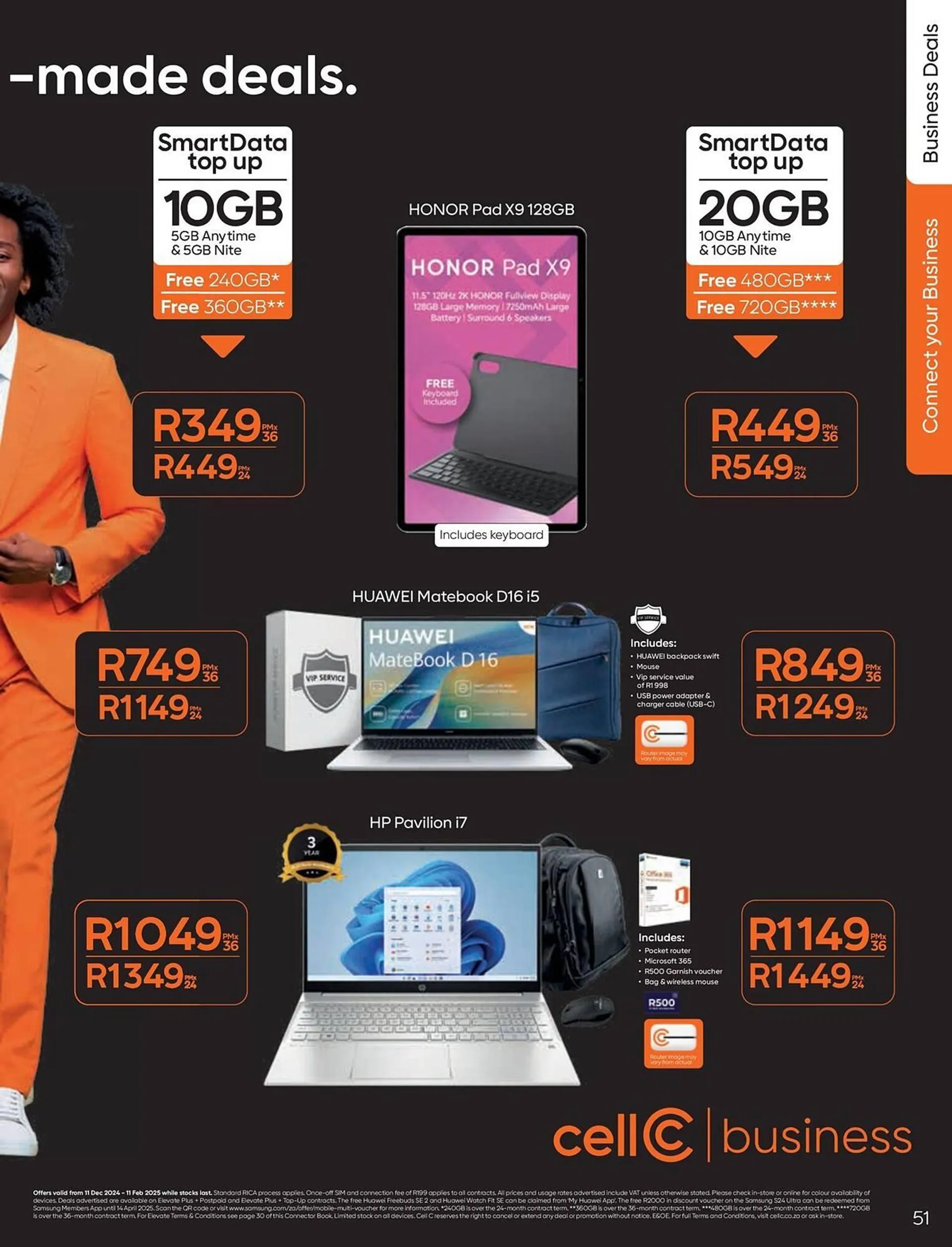 Cell C catalogue from 12 December to 11 February 2025 - Catalogue Page 51