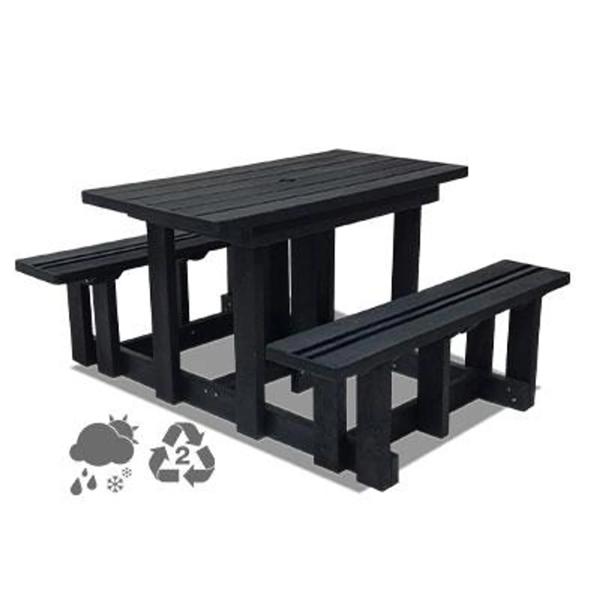 Picnic Table & Bench 4 seater