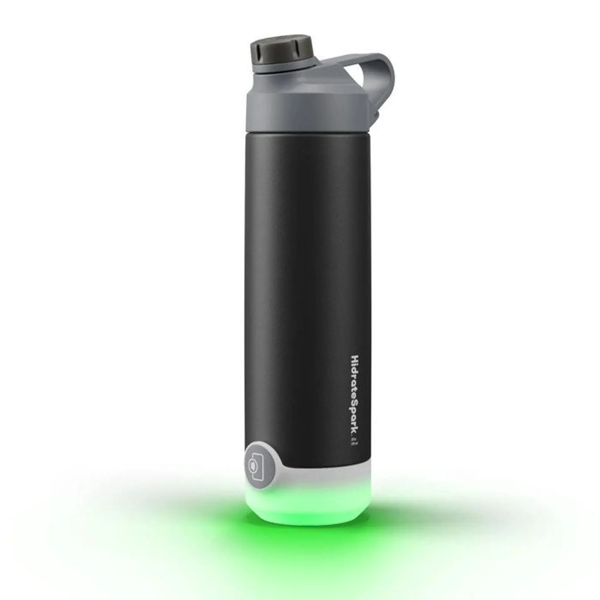 HidrateSpark TAP 590ml Smart Water Bottle with Chug Lid - Black