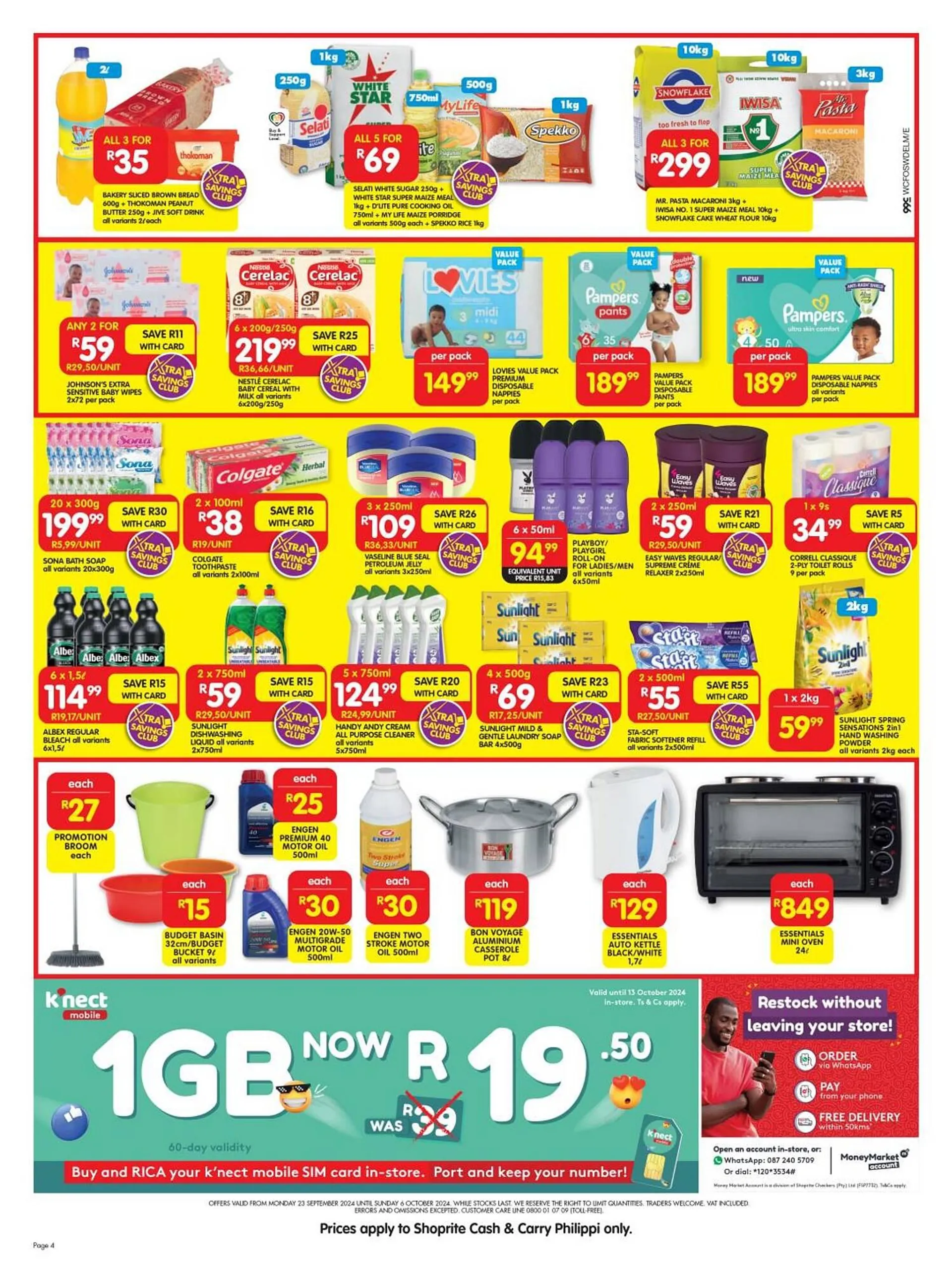 Shoprite catalogue from 23 September to 6 October 2024 - Catalogue Page 3