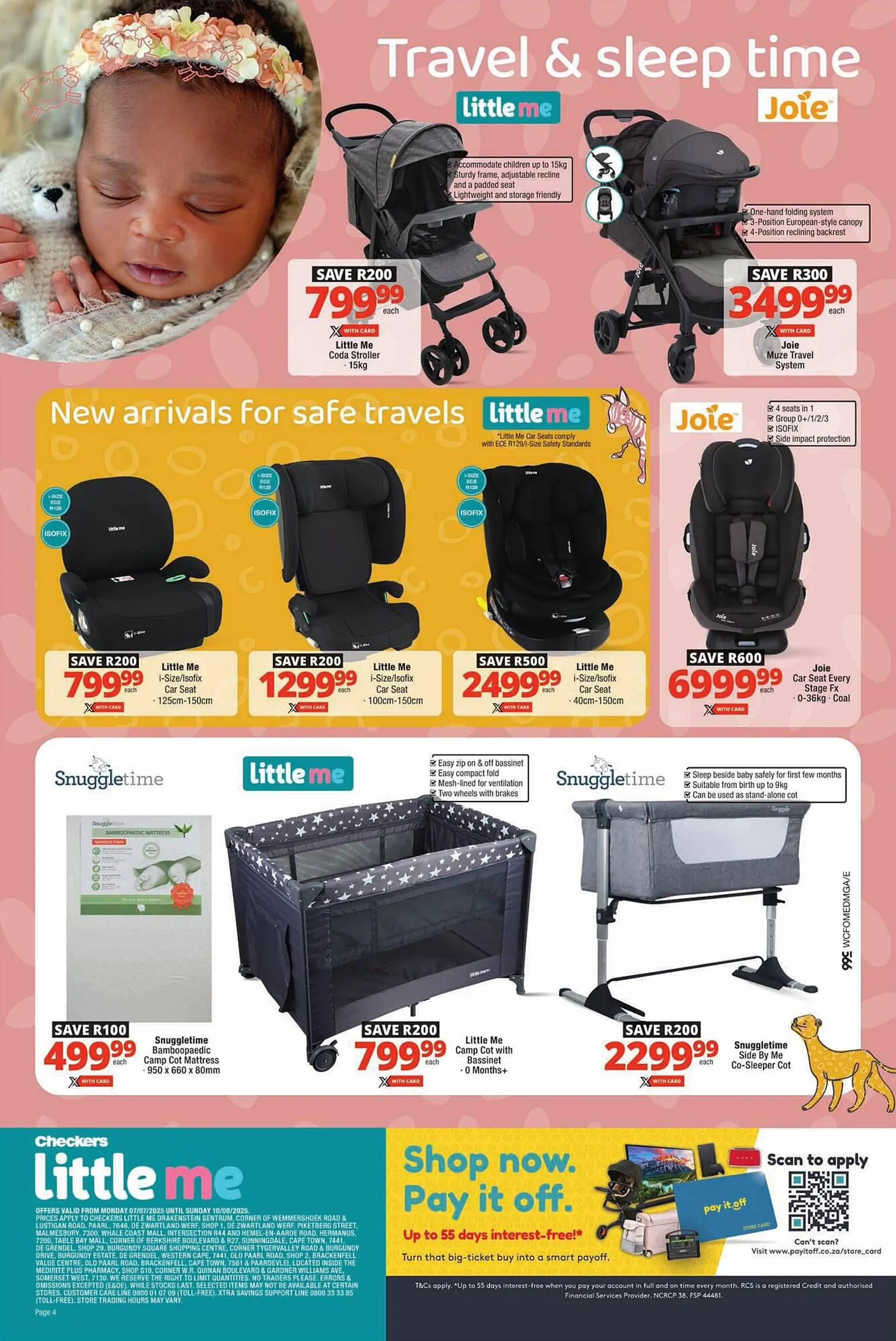 Checkers catalogue from 7 July to 10 August 2025 - Catalogue Page 1