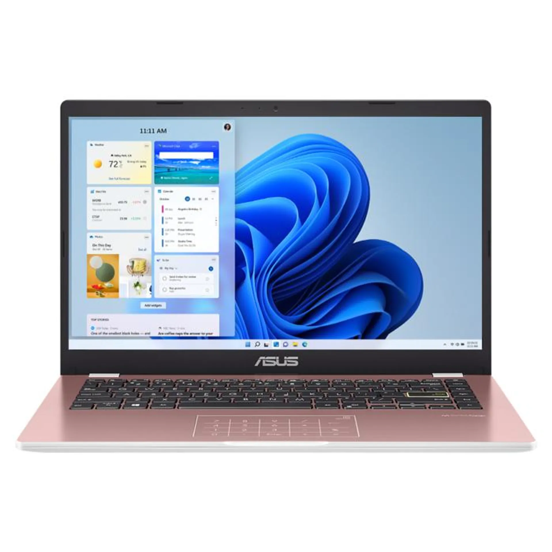 ASUS E410 Intel® Celeron® N4020 4GB RAM 256GB SSD Storage Pink Laptop