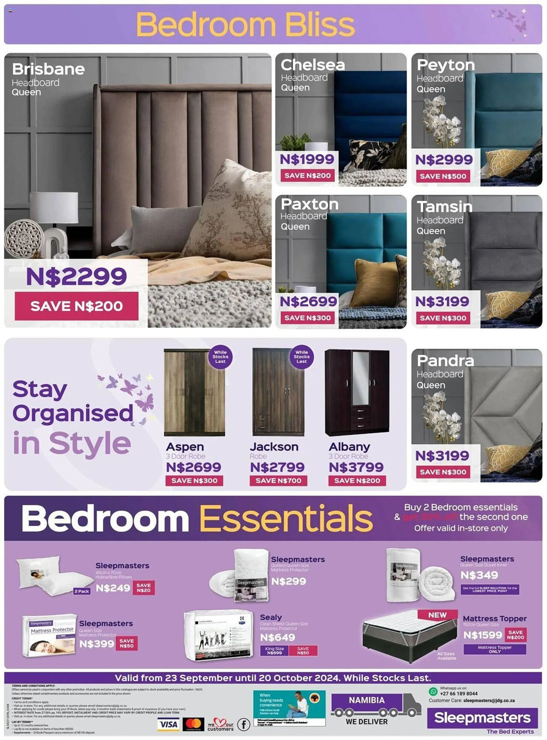 Sleepmasters catalogue from 23 September to 20 October 2024 - Catalogue Page 4