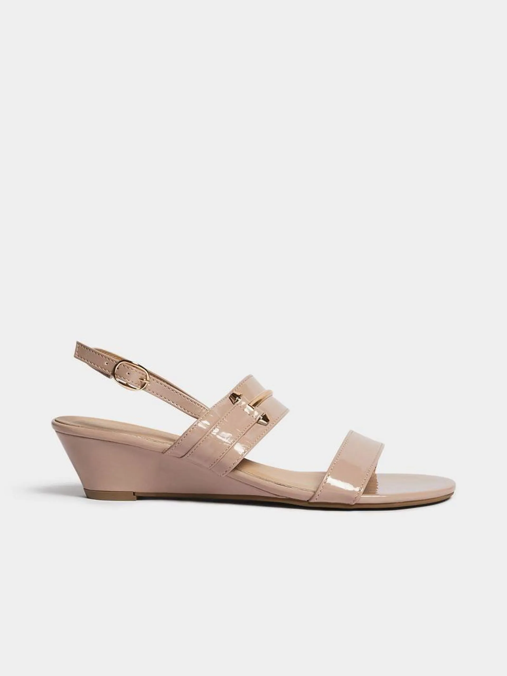 Jet Women's Nude Classic Wedge Sandals