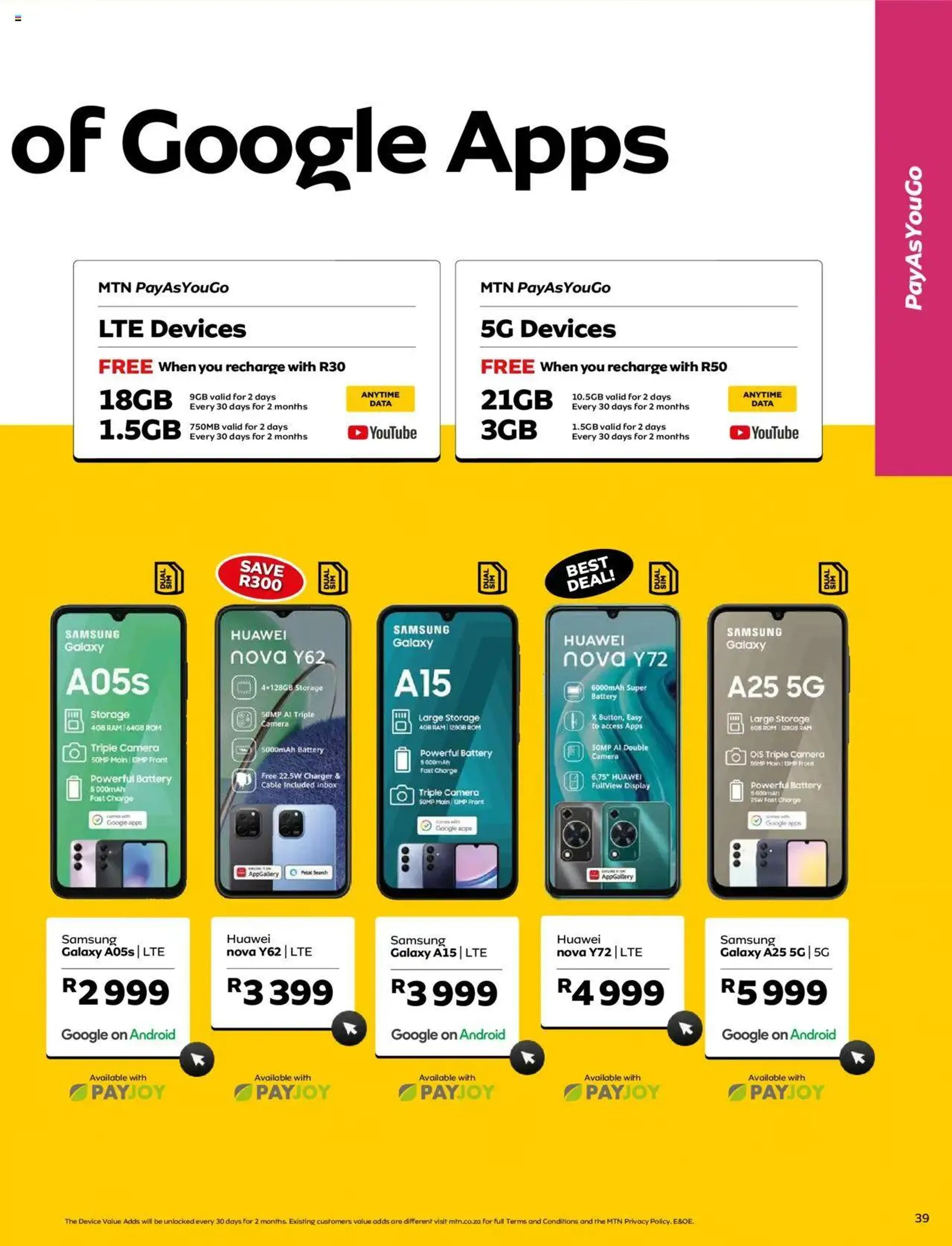 MTN Deals from 7 September to 6 October 2024 - Catalogue Page 41