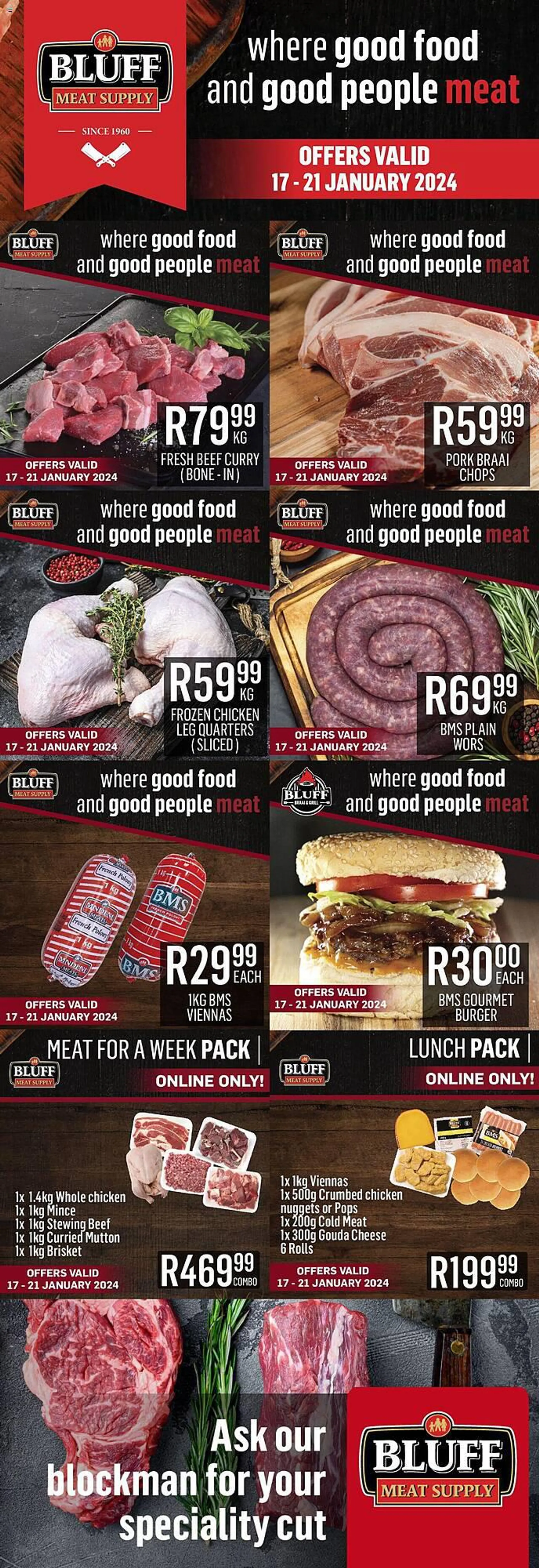 Bluff Meat Supply catalogue | ${store.name} Deals | Valid until 21 Jan