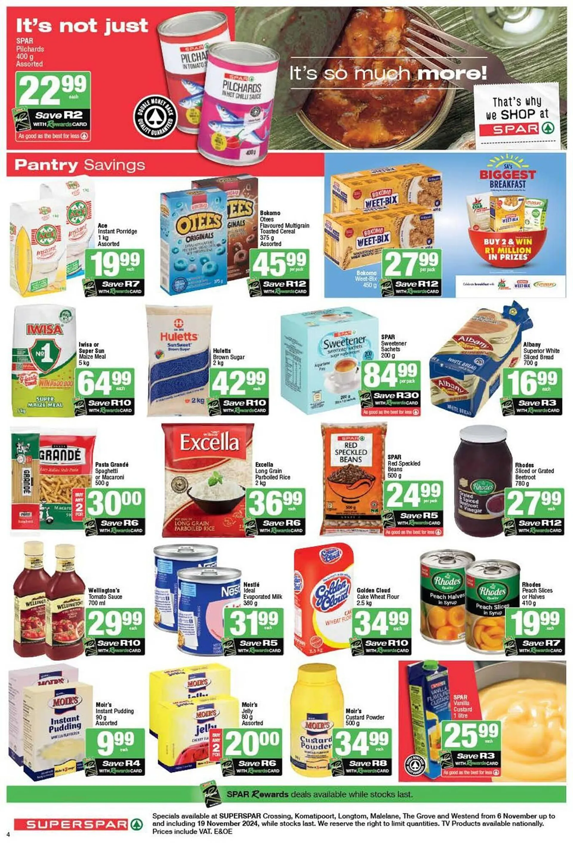 Spar catalogue from 6 November to 19 November 2024 - Catalogue Page 4