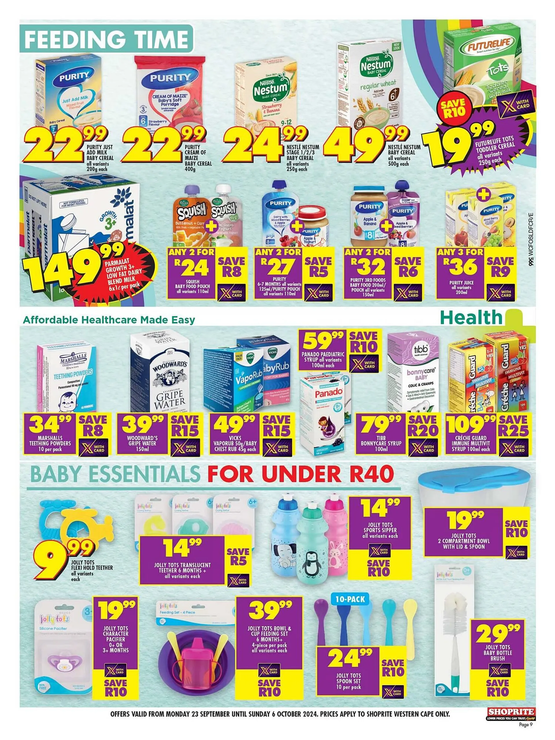 Shoprite catalogue from 23 September to 6 October 2024 - Catalogue Page 9