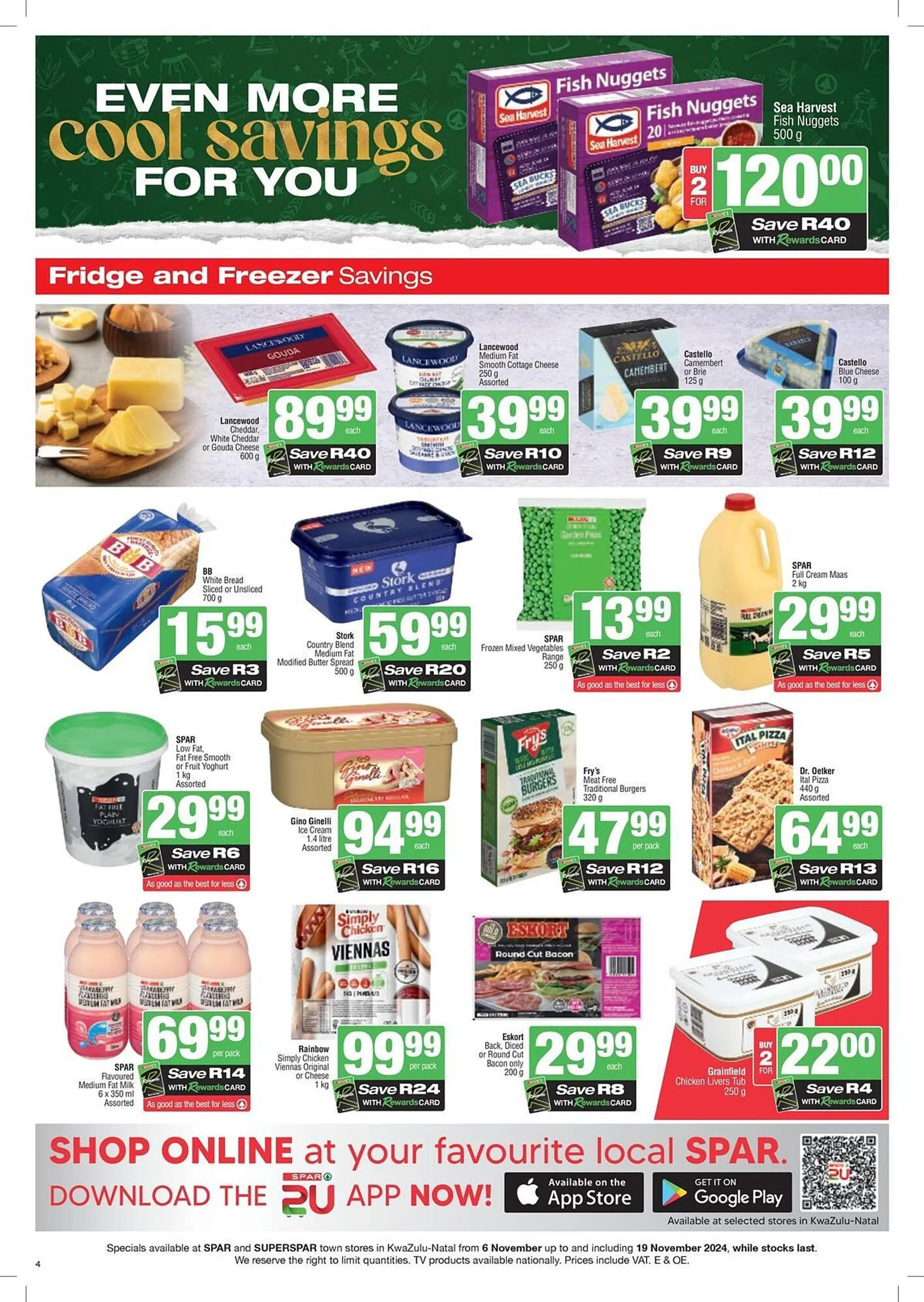 Spar catalogue from 6 November to 19 November 2024 - Catalogue Page 4